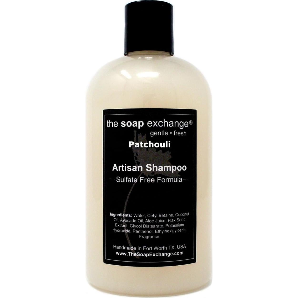 Champú Natural Hecho a Mano El Intercambio de Jabón 354 ml Aroma Pachulí