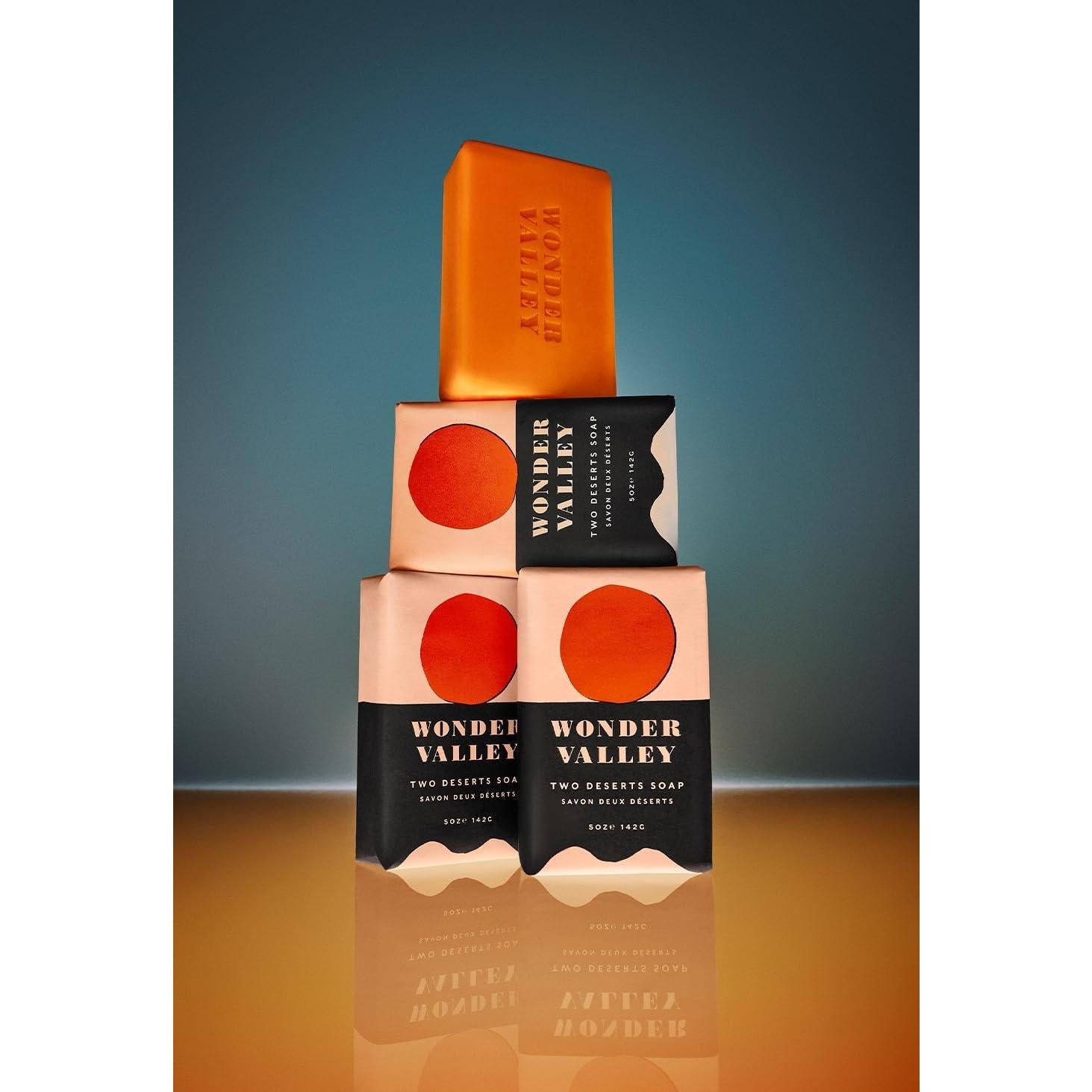 Jabón Vegano Wonder Valley 142g - Exfoliante de Oliva y Loto