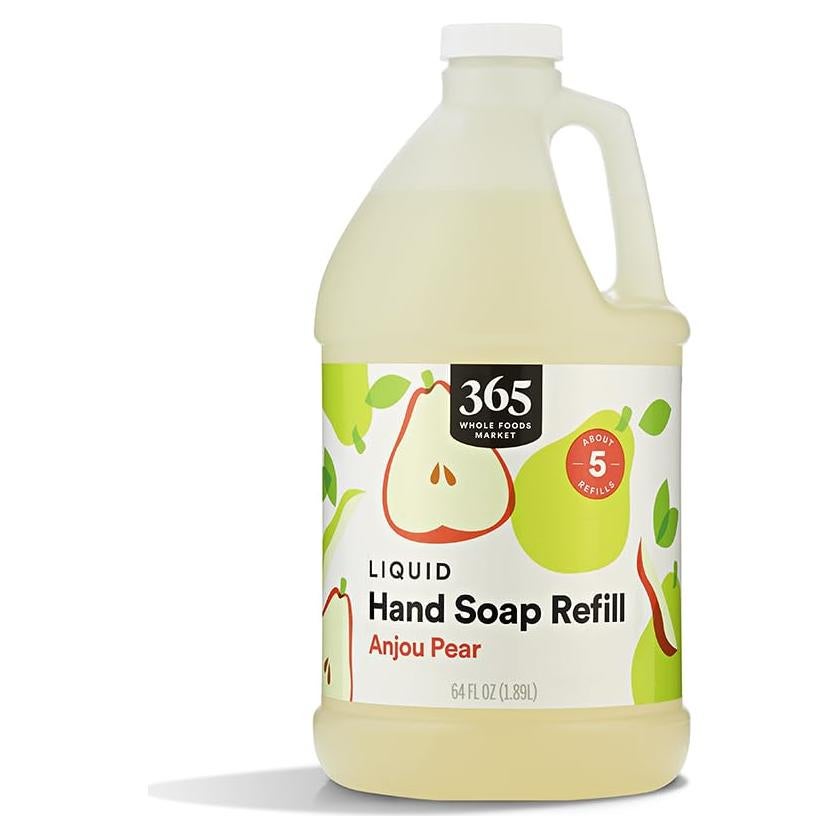 Jabón de Manos Líquido 365 Whole Foods Pera Anjou 1.89L