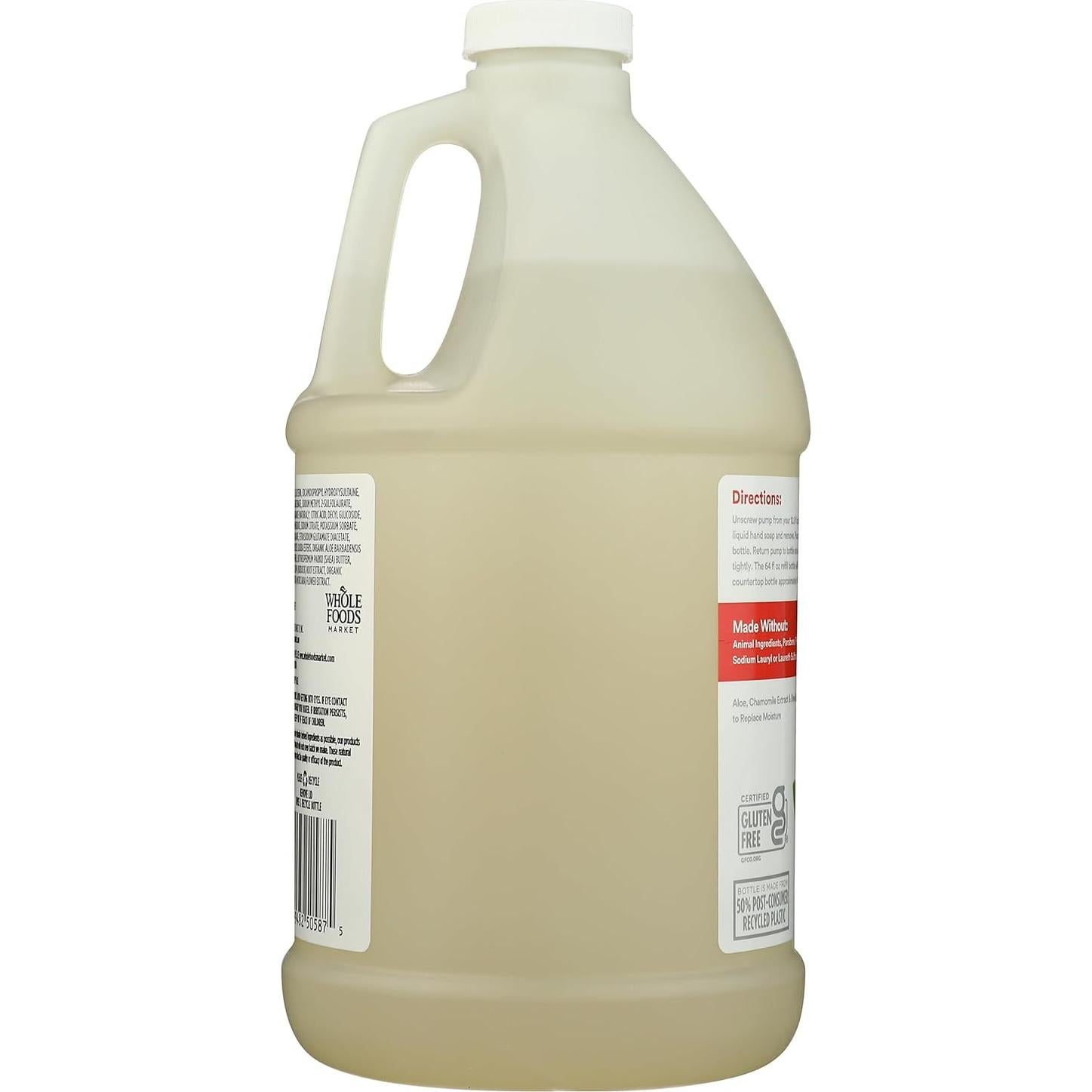 Jabón de Manos Líquido 365 Whole Foods Pera Anjou 1.89L