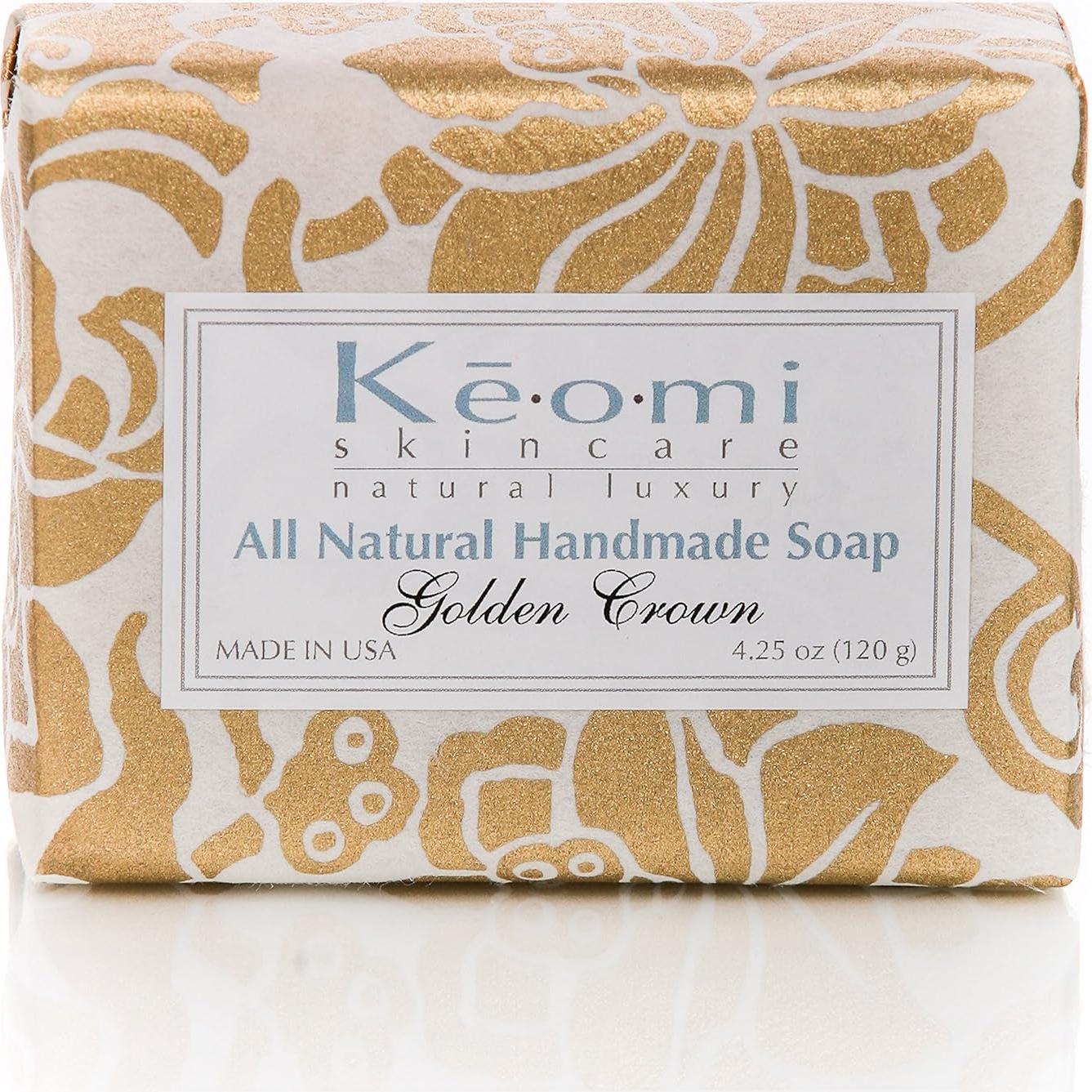 Juego de Jabón Artesanal Orgánico Keomi Naturals - 4 Barras