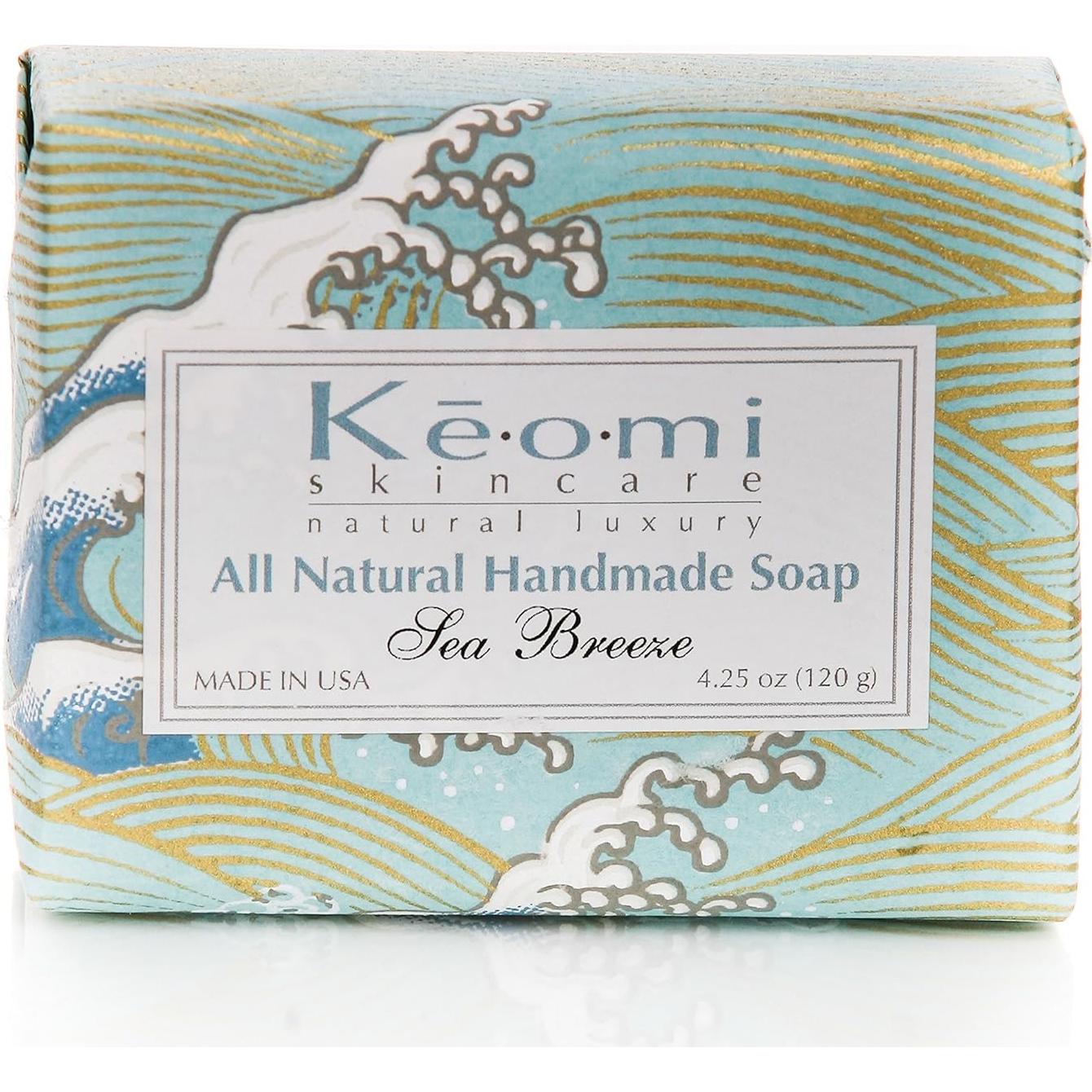 Juego de Jabón Artesanal Orgánico Keomi Naturals - 4 Barras