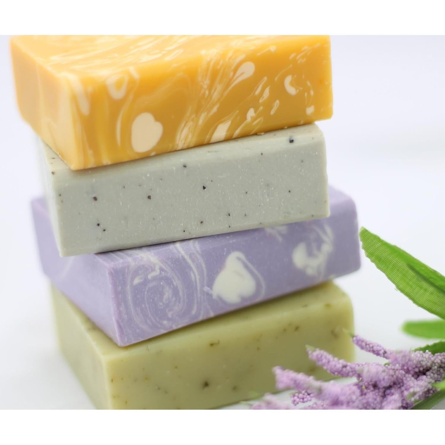 Juego de Jabón Artesanal Orgánico Keomi Naturals - 4 Barras