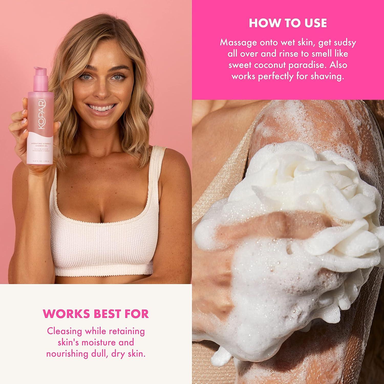 Aceite de Ducha Hidratante Kopari 238ml - Sin Sulfatos