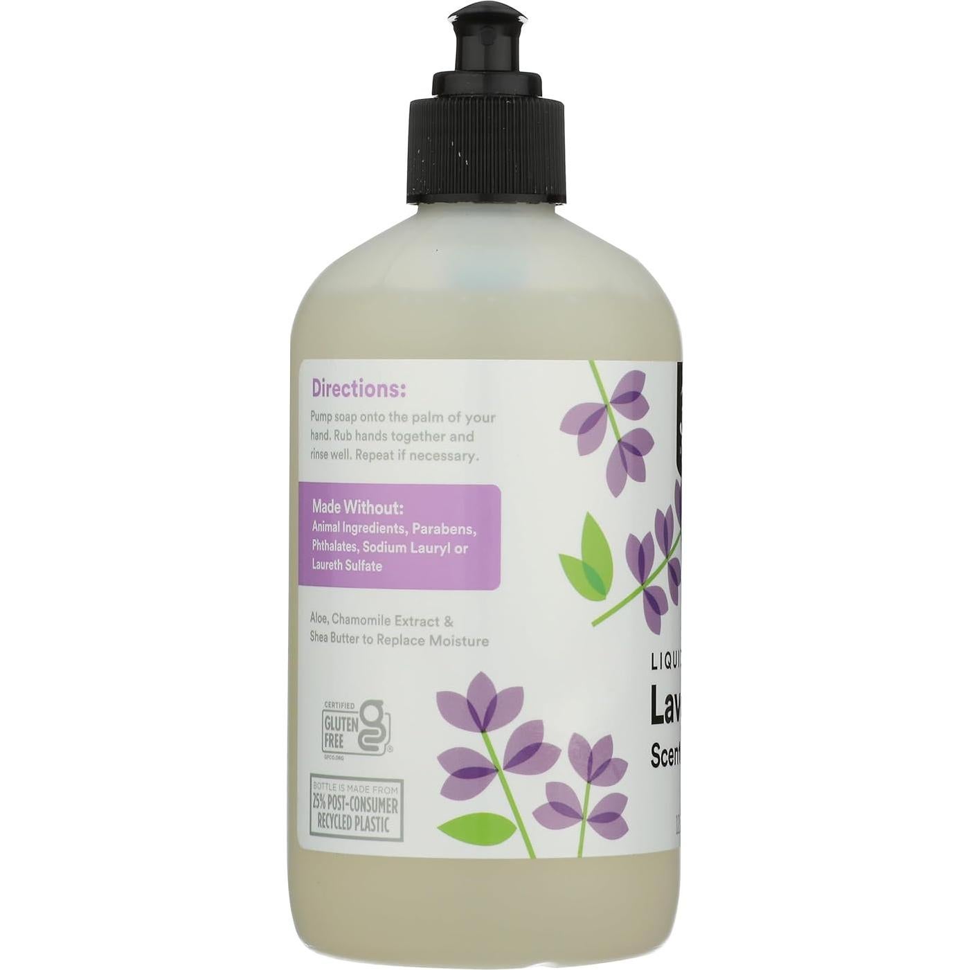 Jabón Líquido para Manos 365 Whole Foods Lavanda 369.5 ml