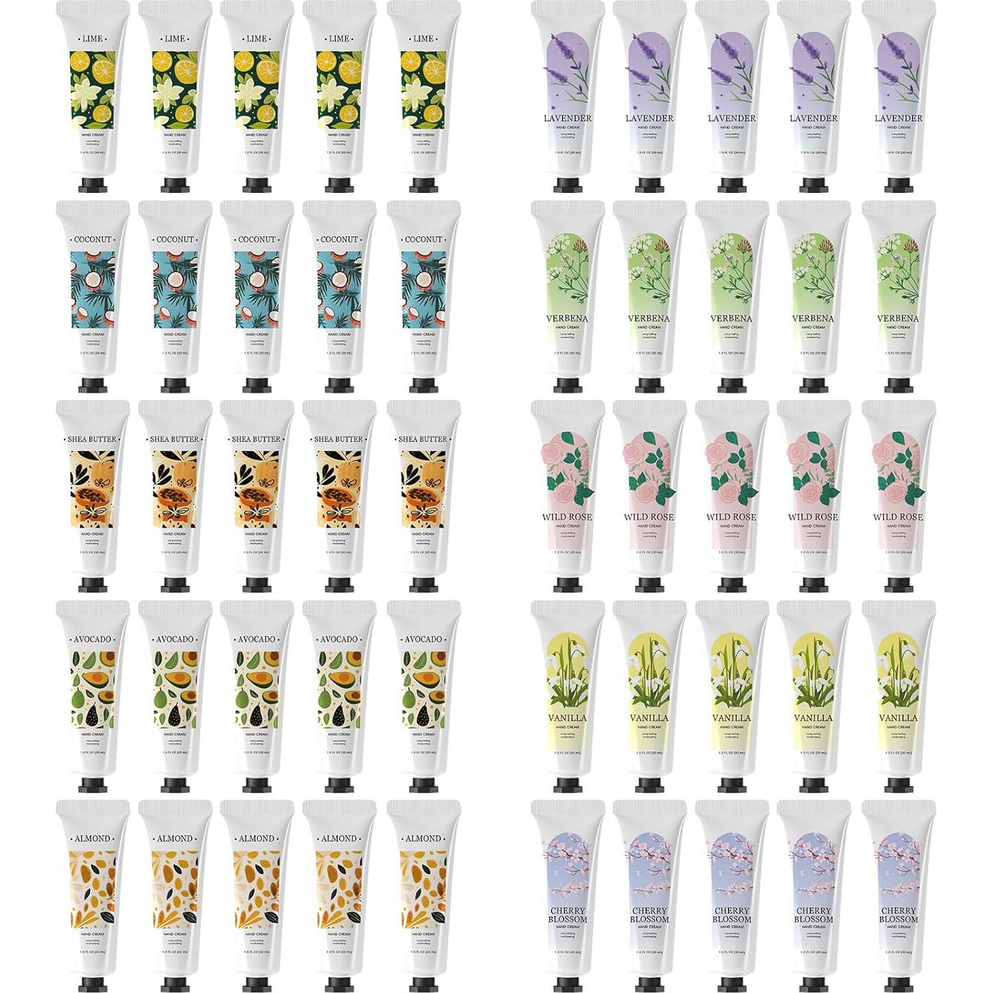 Set de 50 Mini Lociones de Manos BODY & EARTH 30ml