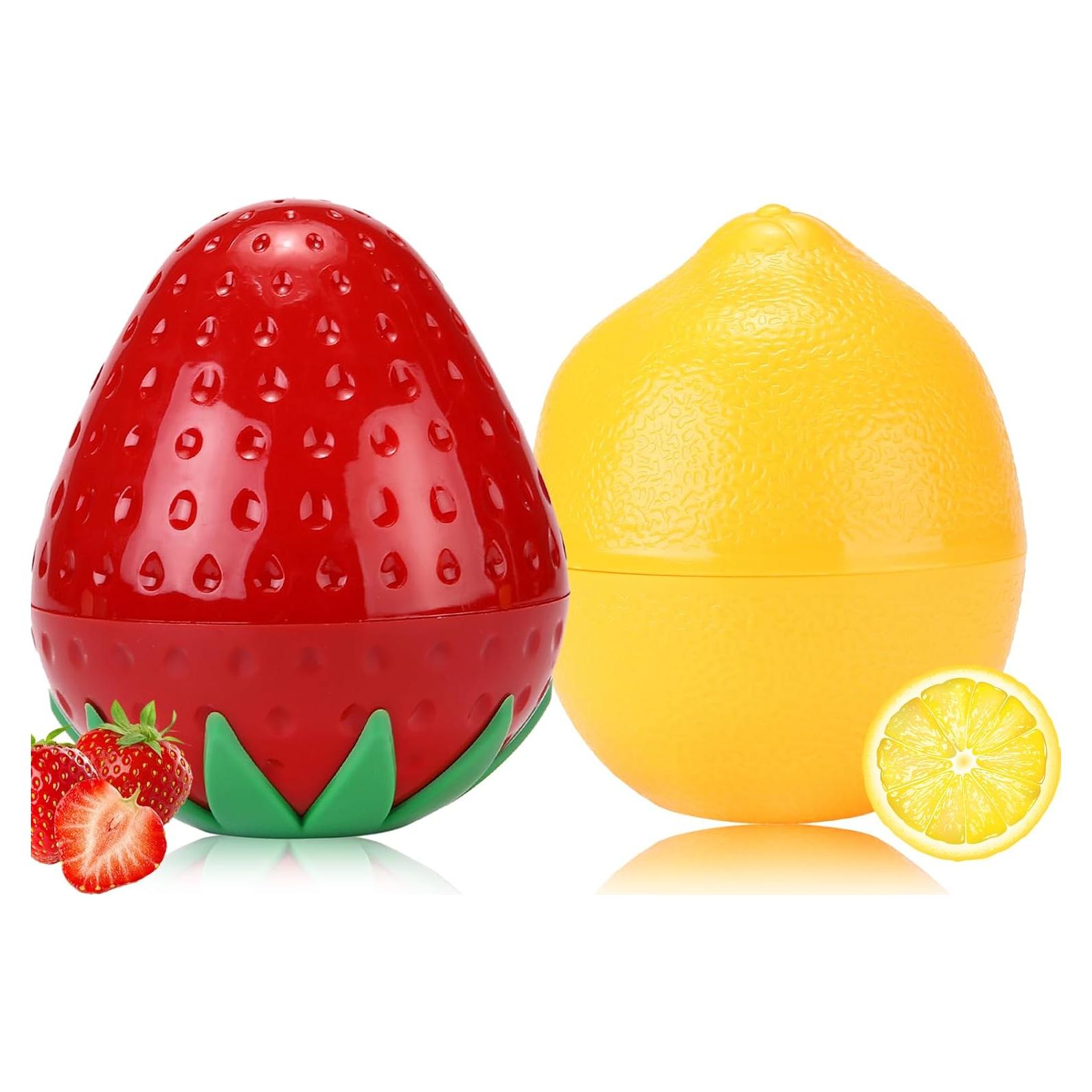 Set de 2 Cremas de Manos Hidratantes Minfei - Fresa y Limón