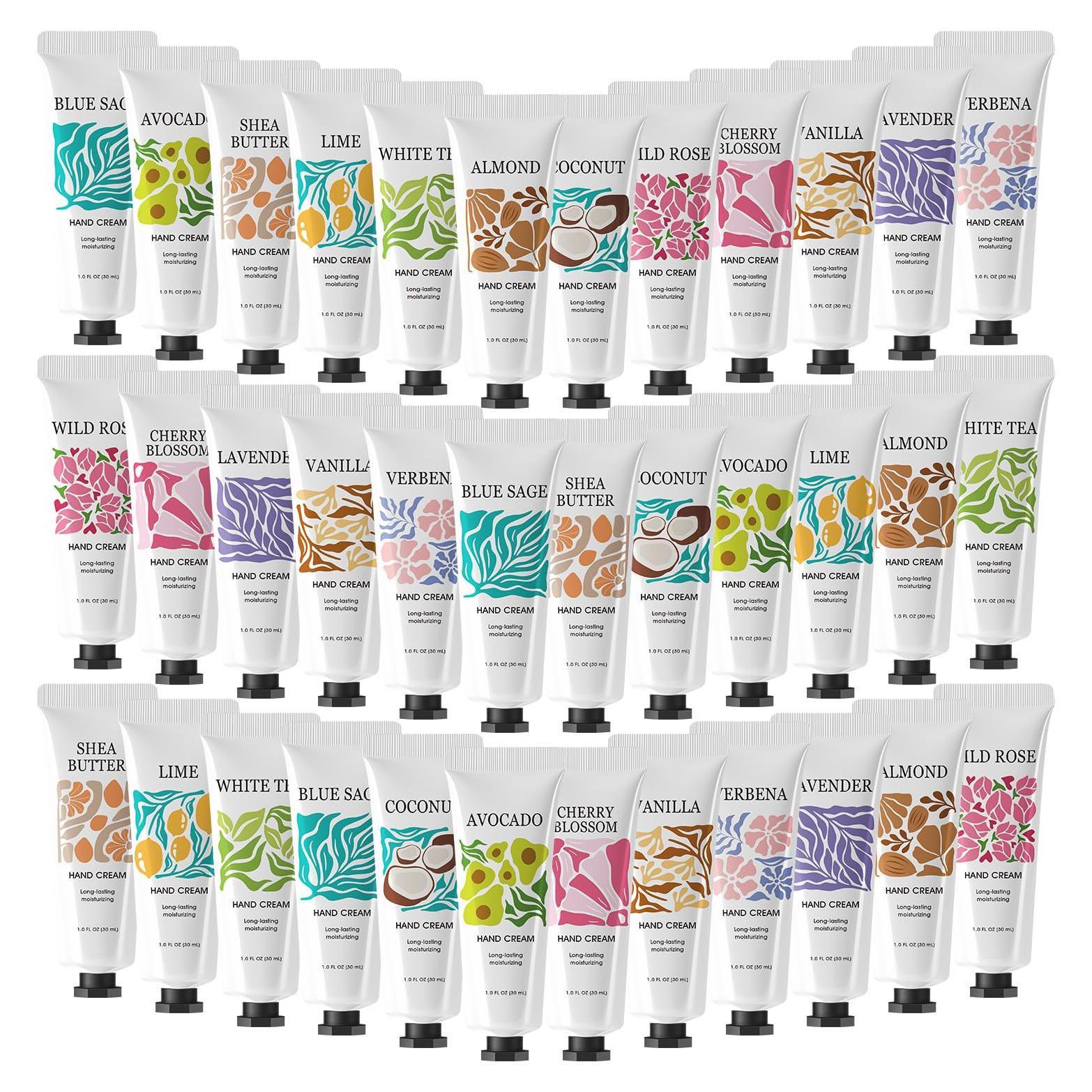 Crema Hidratante de Manos CUERPO Y TIERRA 36 Pack Fragancias Naturales