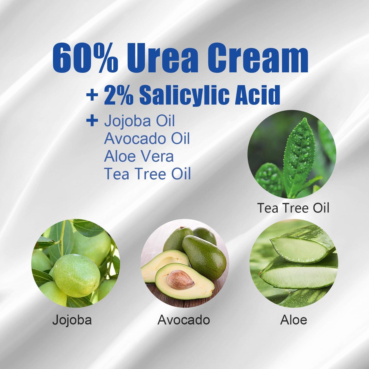 Crema Hidratante Urea 60% y Ácido Salicílico 2% - MOC LINK