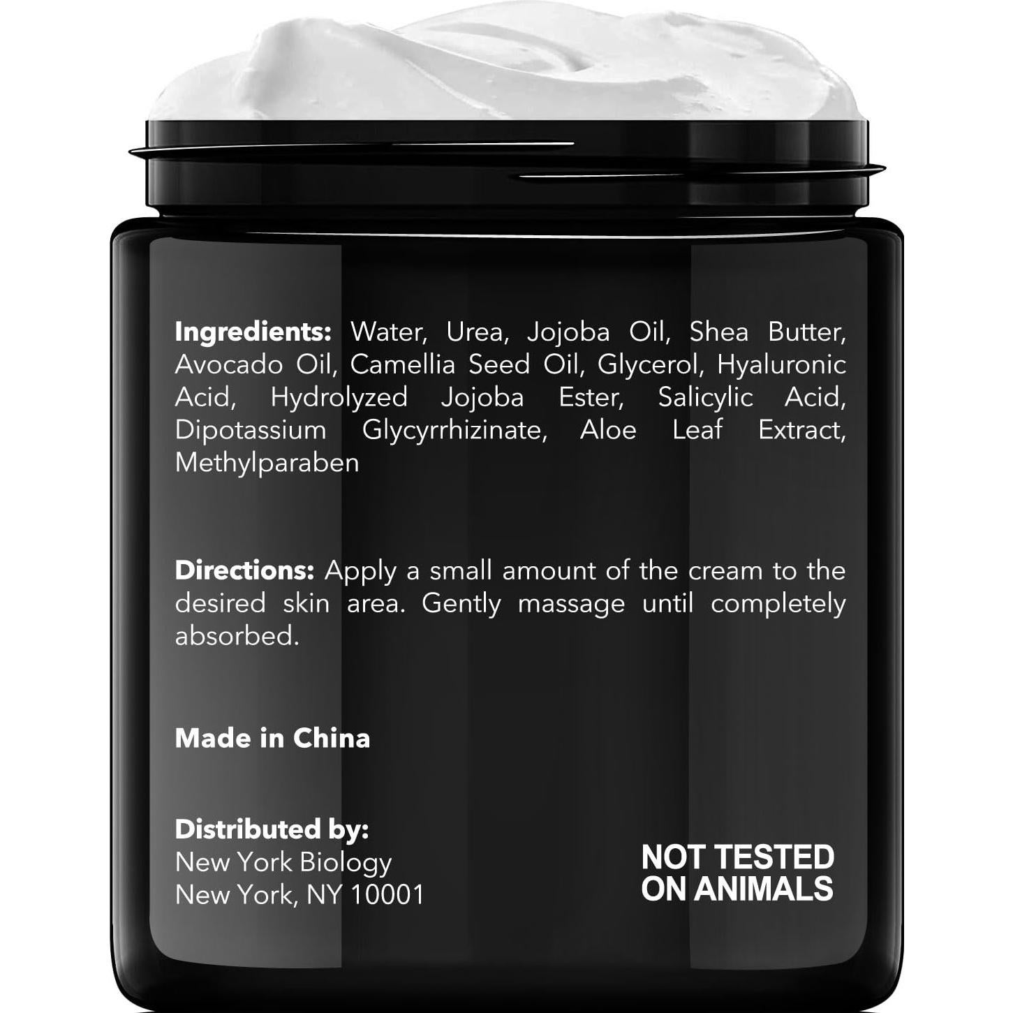 Crema de Urea 42% New York Biology para Pies Secos 113.4 g