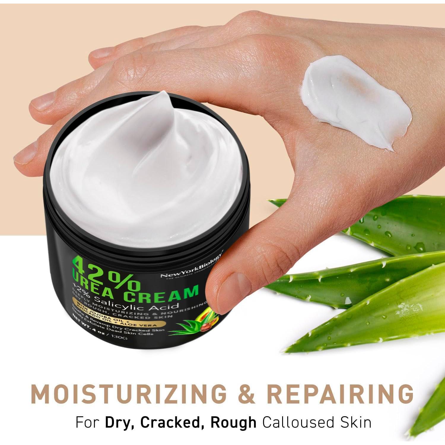 Crema de Urea 42% New York Biology para Pies Secos 113.4 g