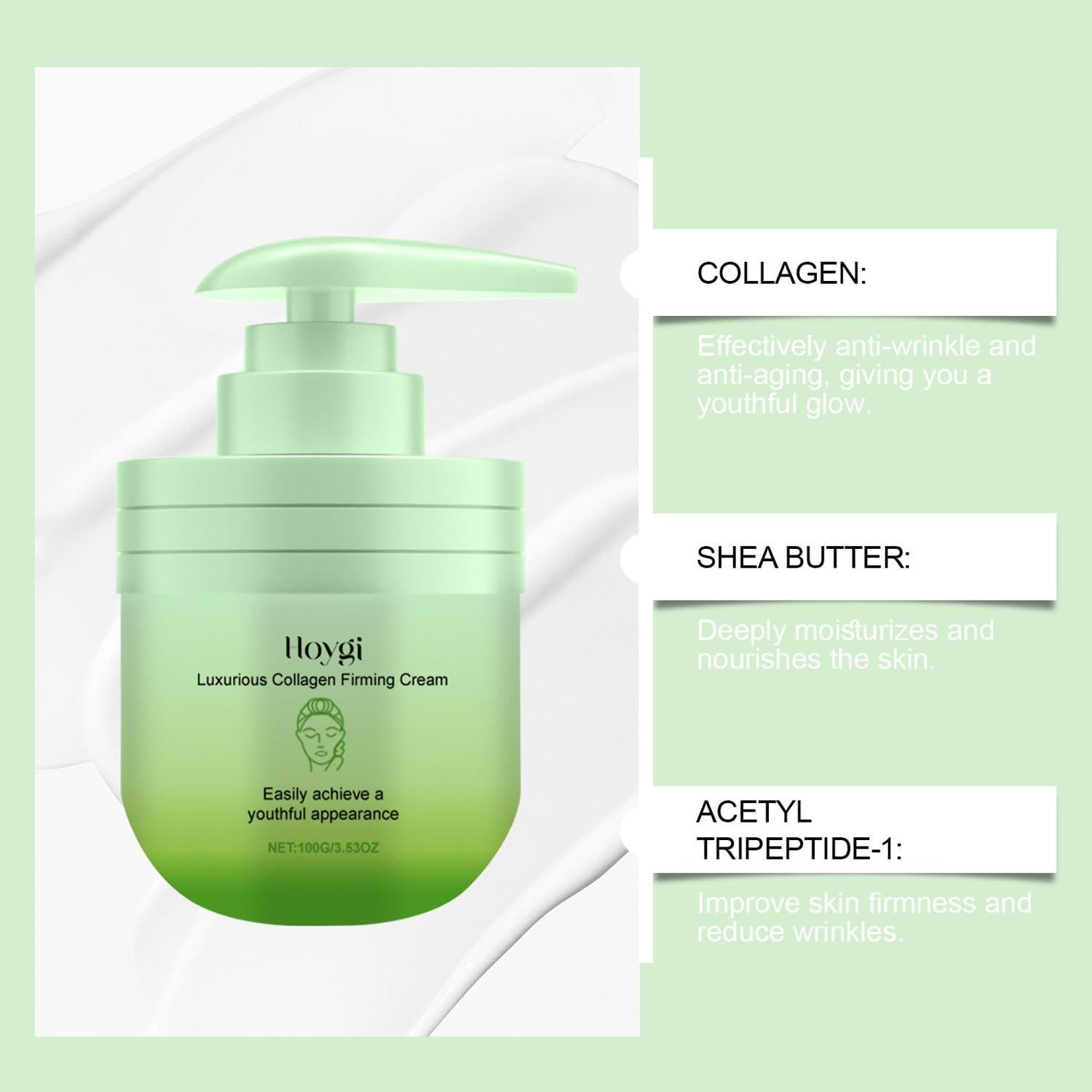 Crema Reafirmante de Colágeno Lujo Divglow 140g Hidratante