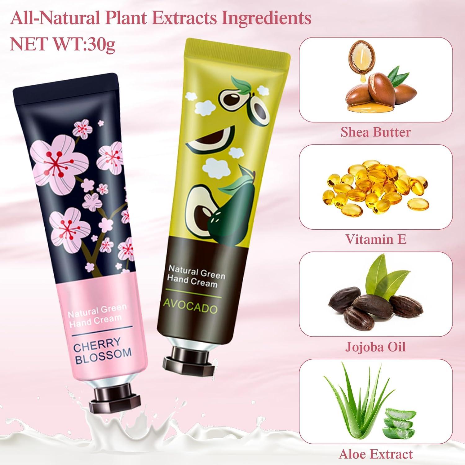 Set de 120 Cremas de Manos Dansib - 10 Fragancias Naturales