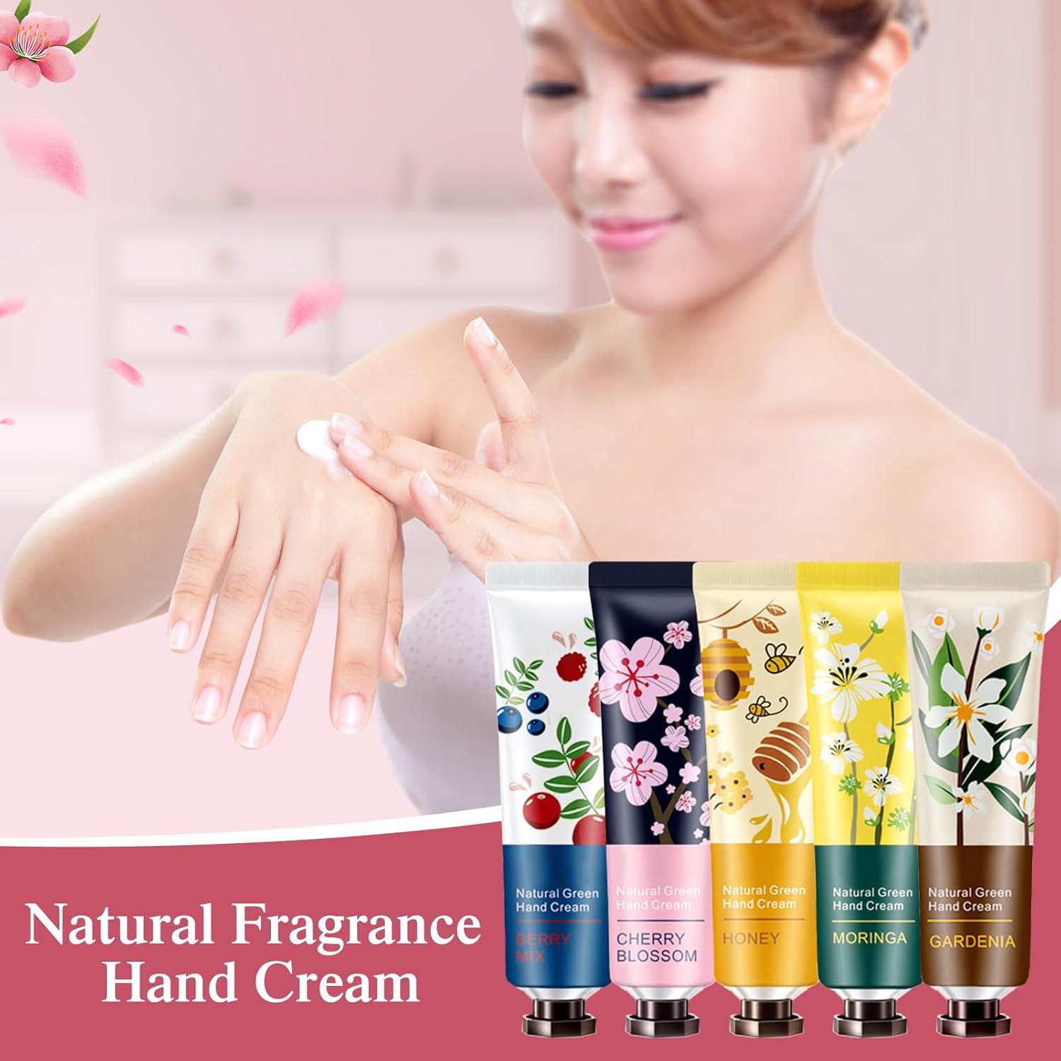 Set de 120 Cremas de Manos Dansib - 10 Fragancias Naturales