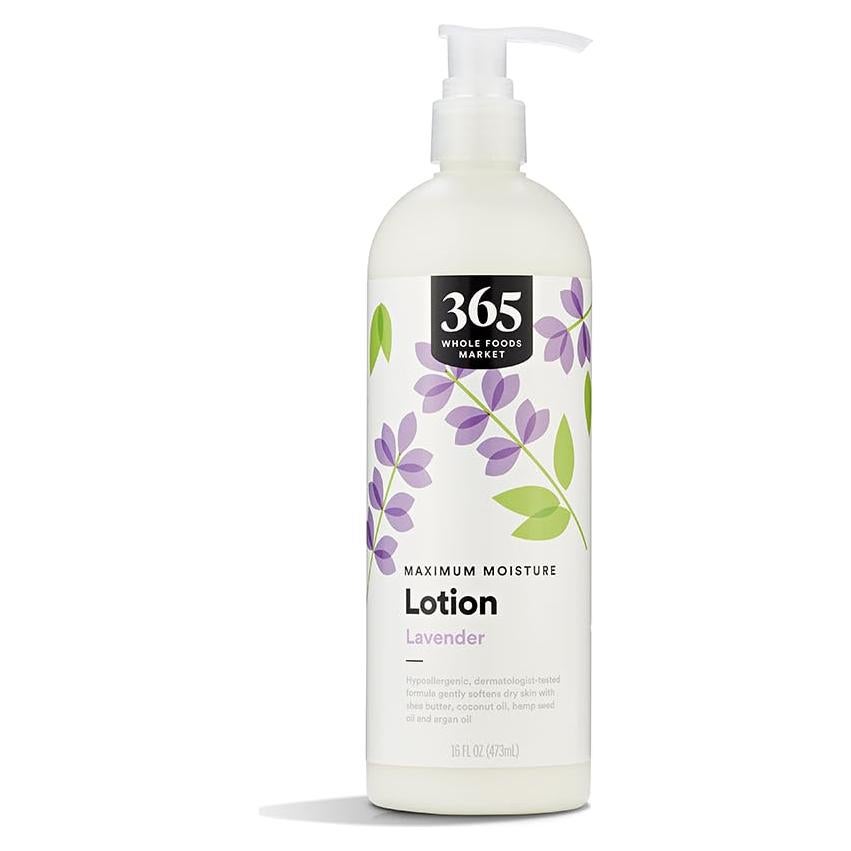 Loción Hidratante Lavanda 365 Whole Foods 473 ml Hipoalergénica
