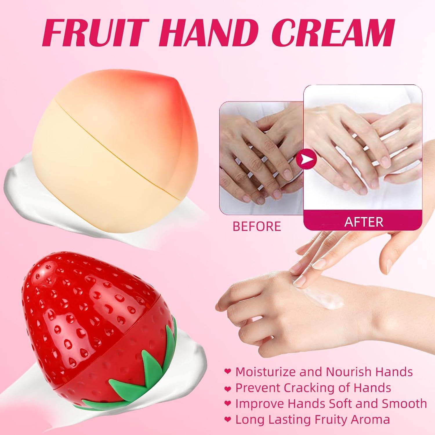 Juego de Crema de Manos Hidratante 4 Piezas Minfei