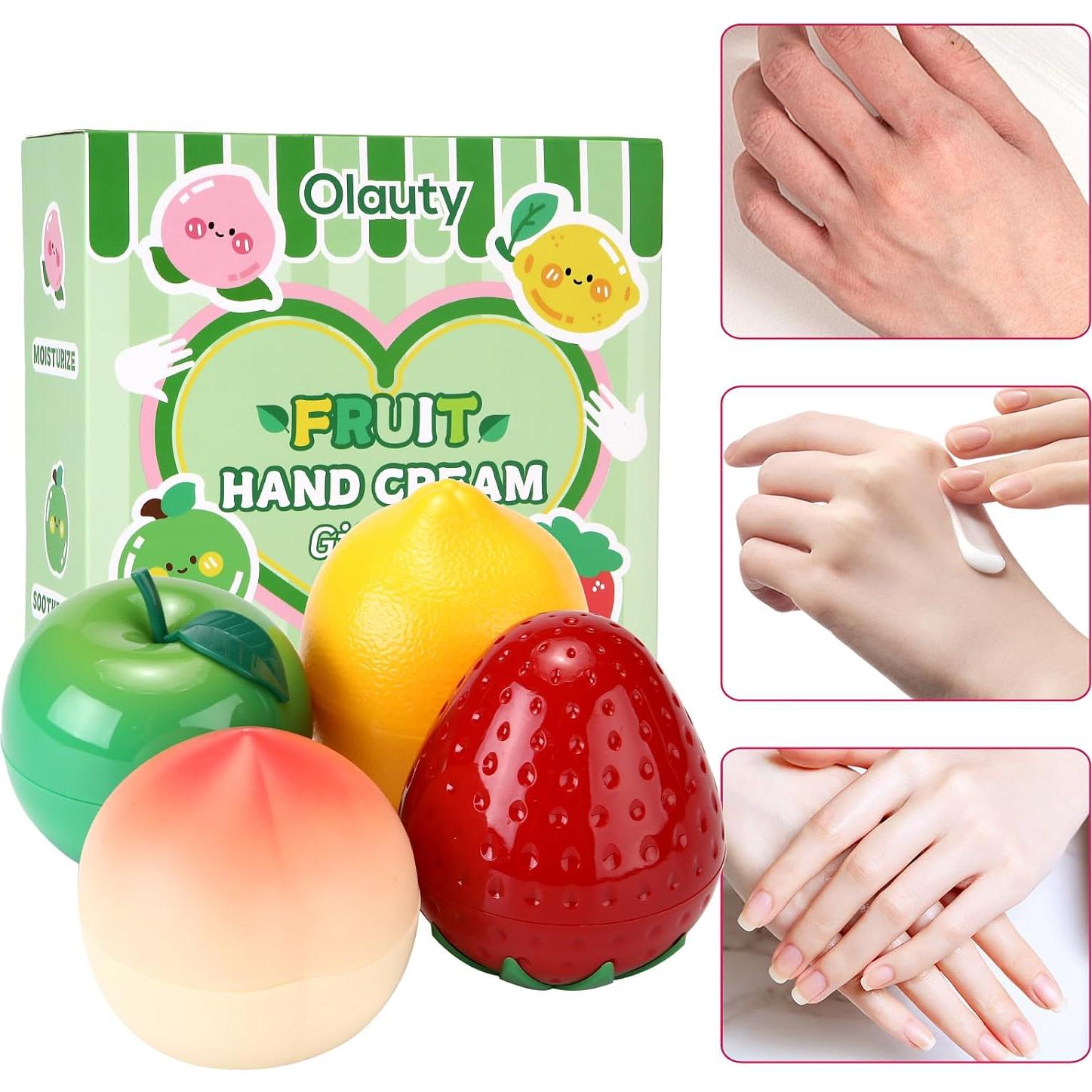 Juego de Crema de Manos Hidratante 4 Piezas Minfei