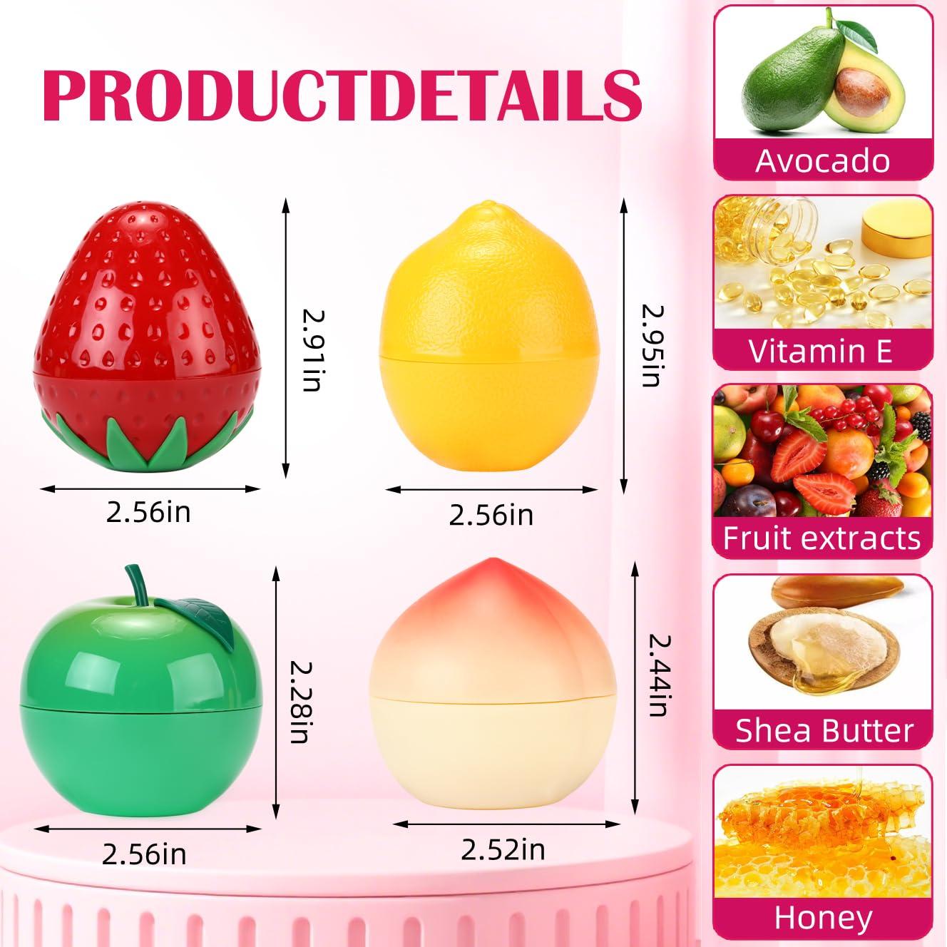 Juego de Crema de Manos Hidratante 4 Piezas Minfei