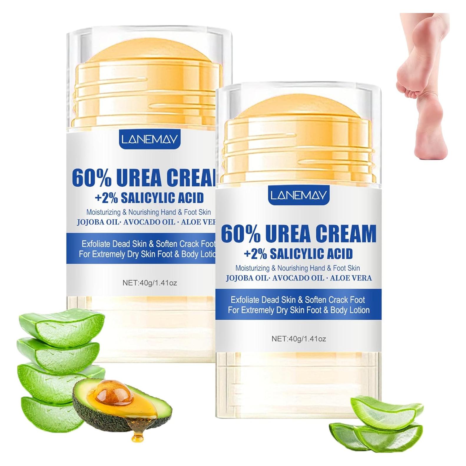 Set de 2 Cremas para Pies Domality 60% Urea 40g Hidratante