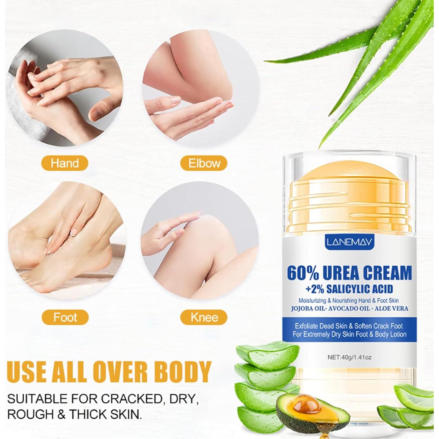 Set de 2 Cremas para Pies Domality 60% Urea 40g Hidratante