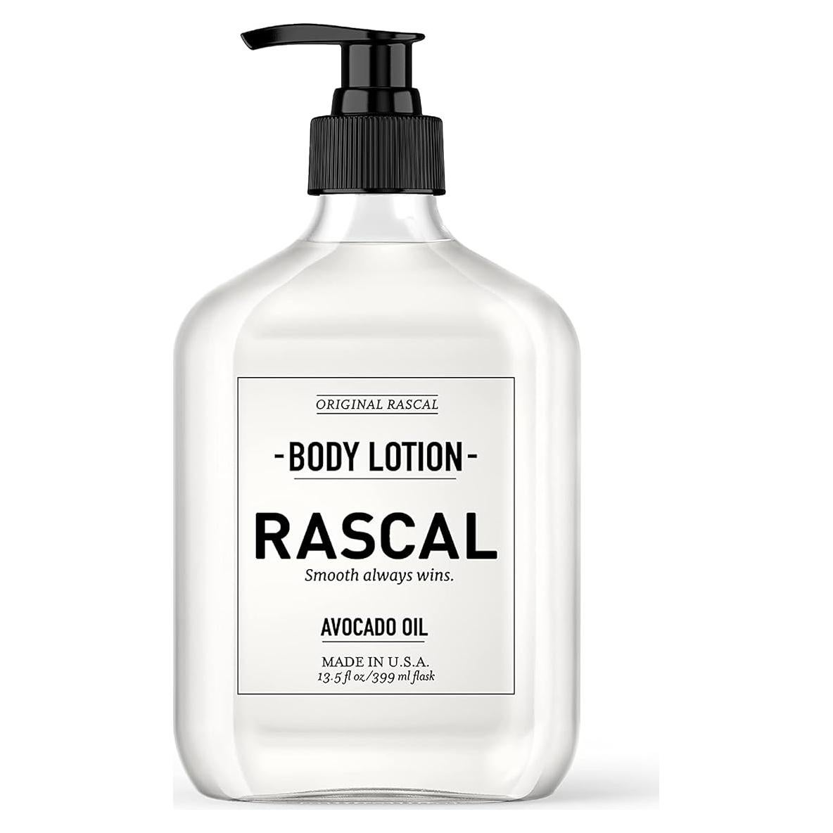 Loción Corporal Rascal para Hombres - Aceite de Aguacate y Jojoba 376 g