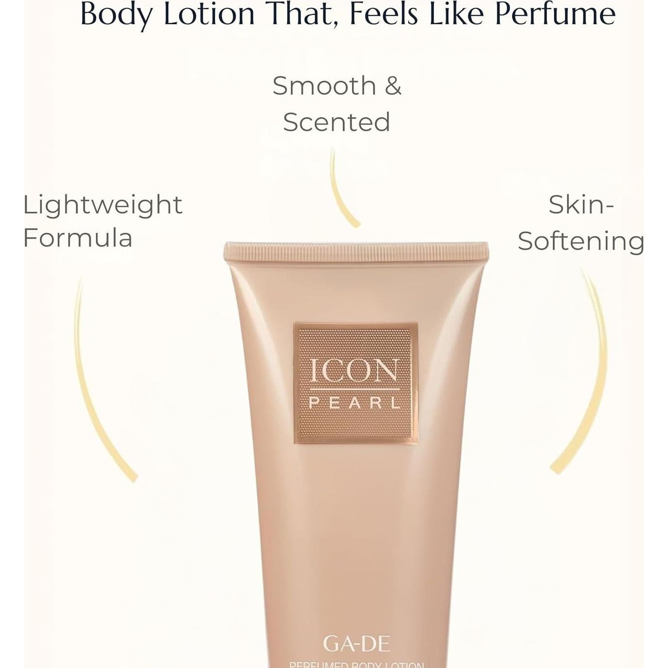 Loción Corporal de Perfume GA-DE Icon Pearl 190 g - Hidratante