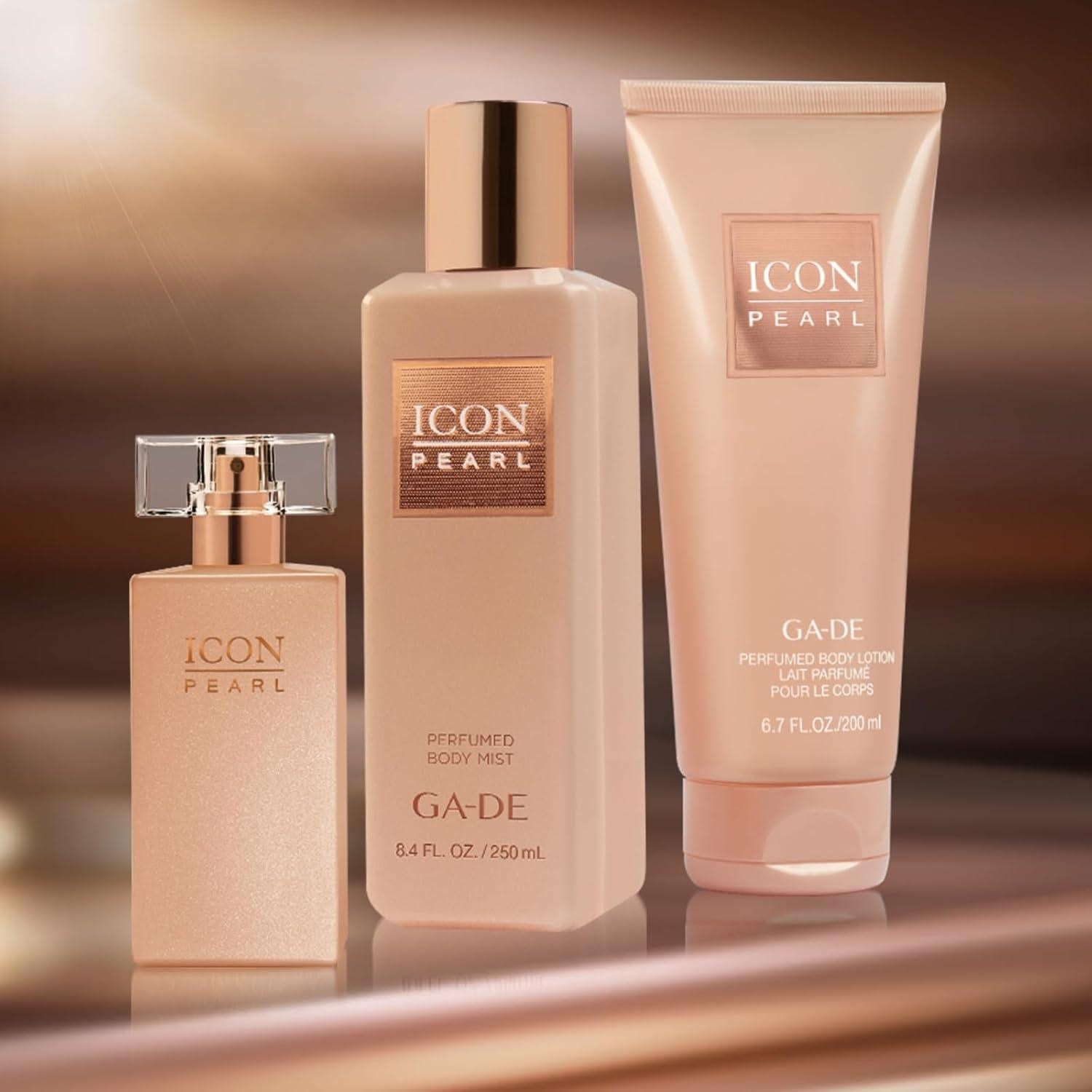 Loción Corporal de Perfume GA-DE Icon Pearl 190 g - Hidratante