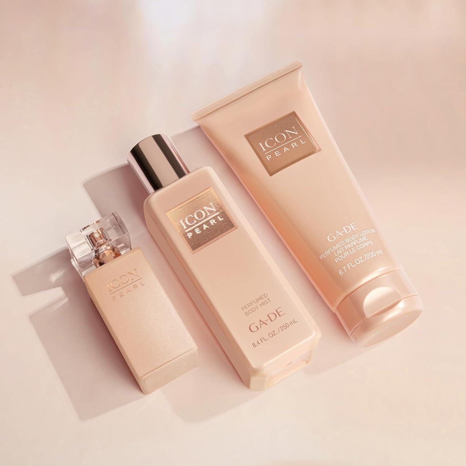 Loción Corporal de Perfume GA-DE Icon Pearl 190 g - Hidratante