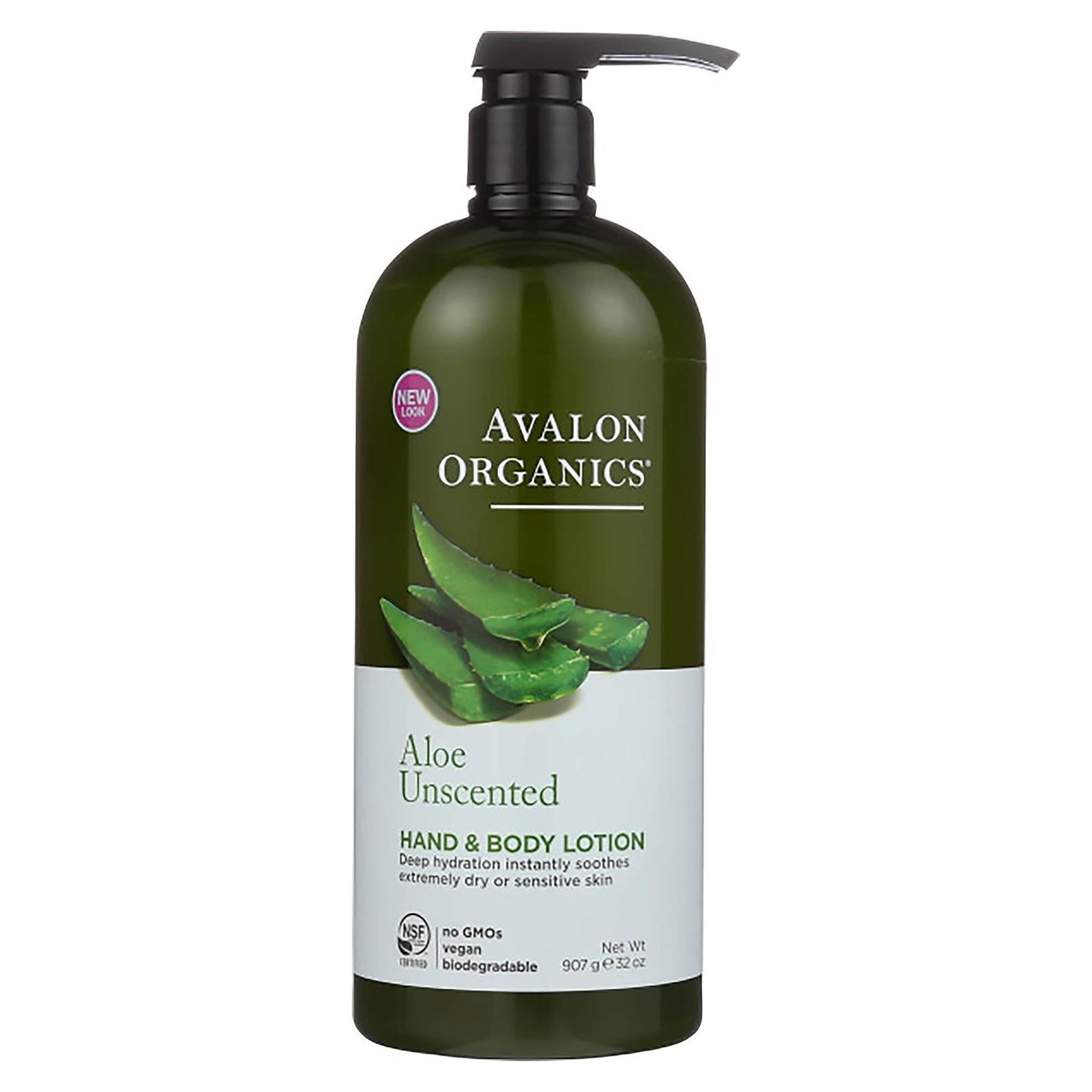 Loción para Manos y Cuerpo Avalon Organics Aloe 0.95 L