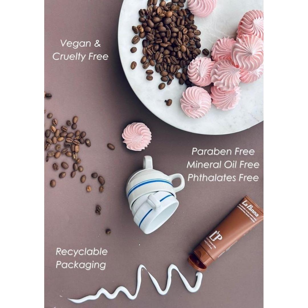 Crema Corporal La Panna 198 ml - Café y Leche de Coco Hidratante