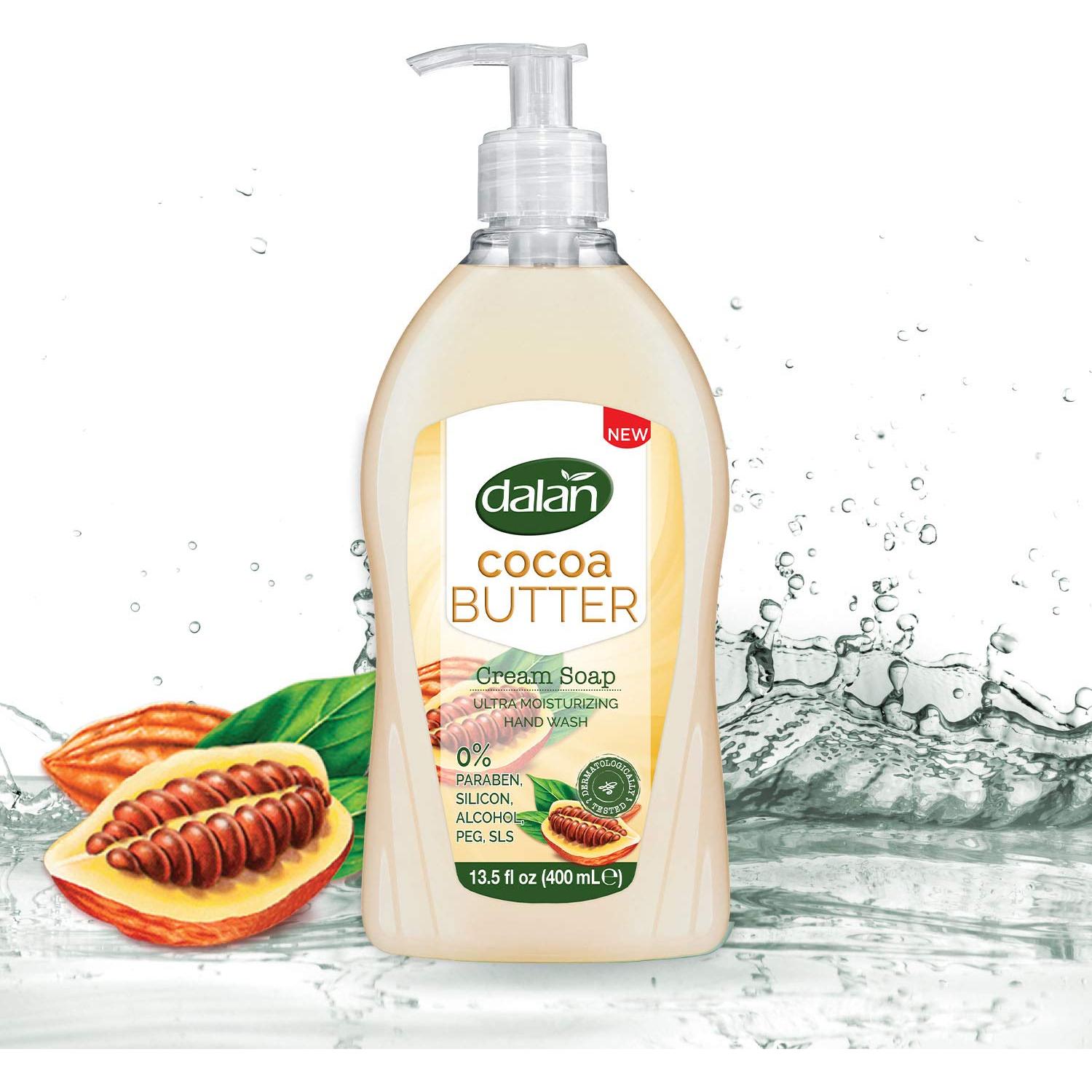 Crema Jabón Líquido Ultra Hidratante Dalan 400 mL Manteca Cacao