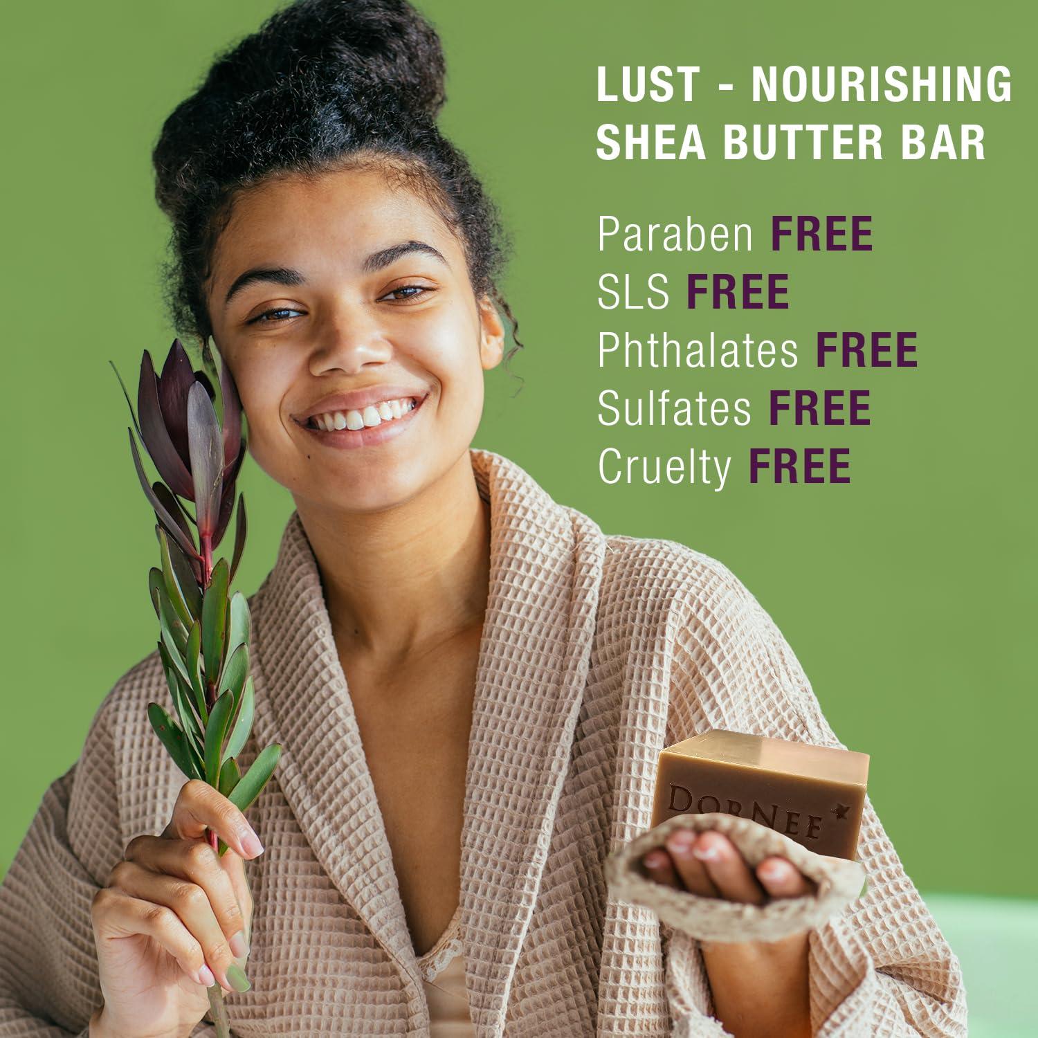 Jabón de Barra Grande DorNee Lust 163g - Manteca de Karité Natural