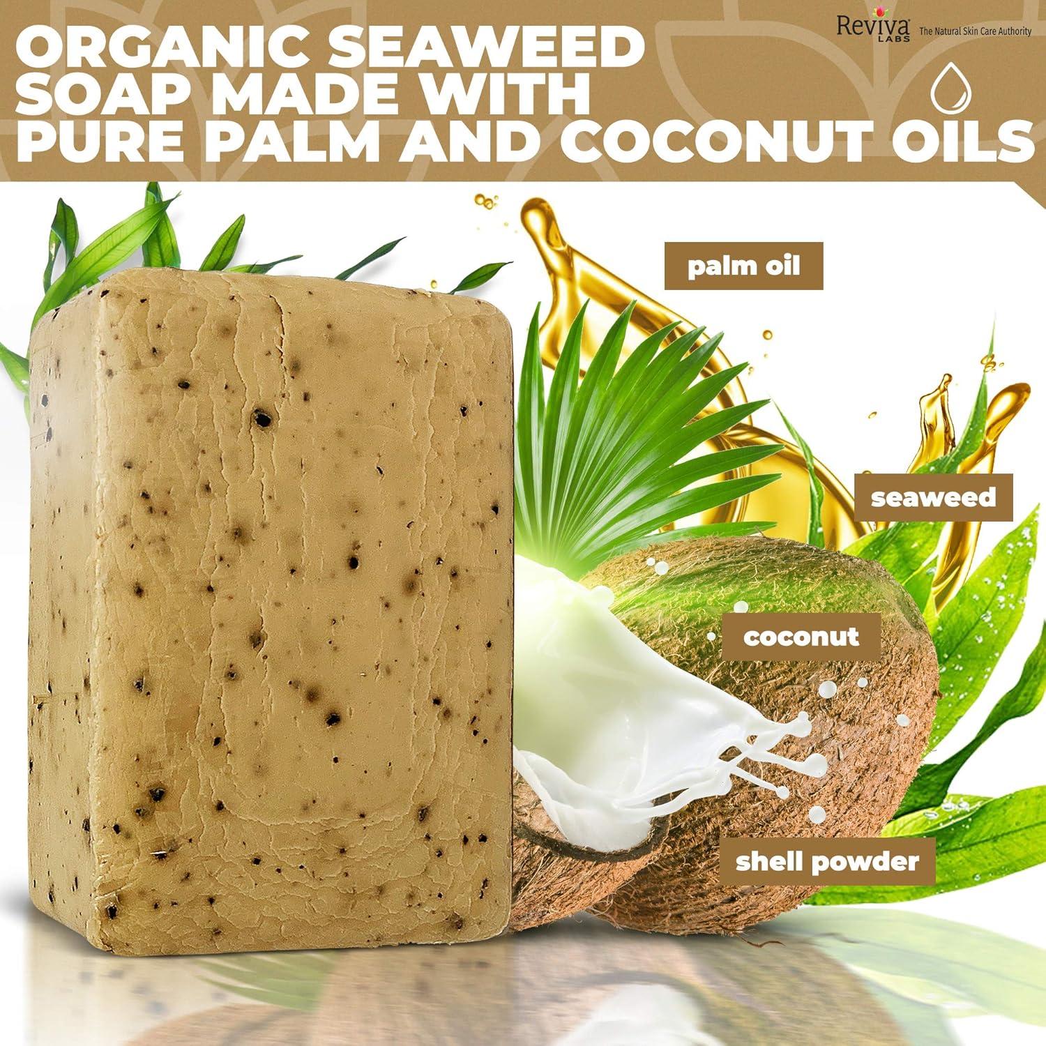 Jabón Exfoliante de Algas Reviva - Paquete de 2 - 127 g
