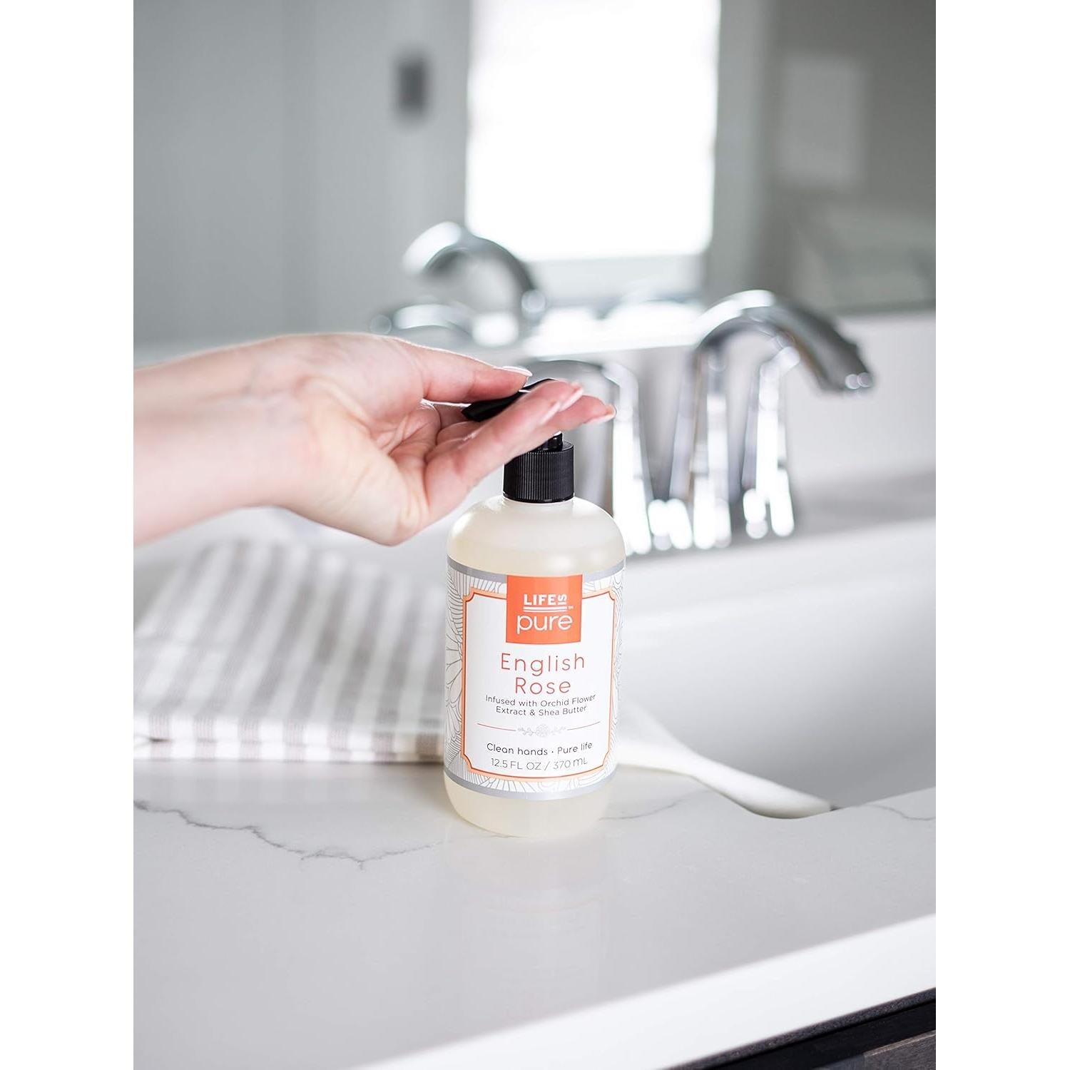 Jabón Líquido para Manos La Vida Es Pura 370 ml - 6 Aromas