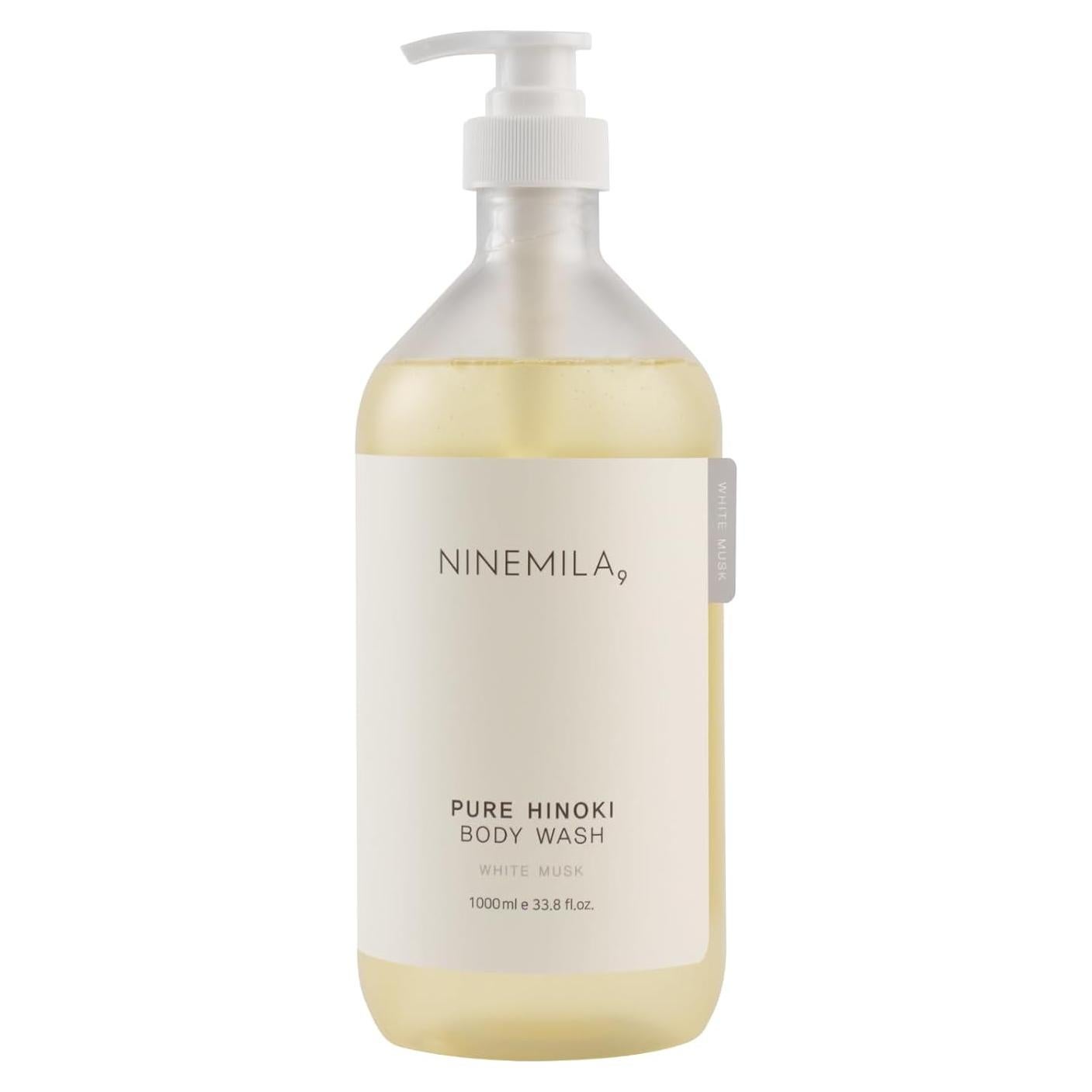 Jabón Limpiador Corporal NINEMILA Hinoki Musk 1000ml Vegano