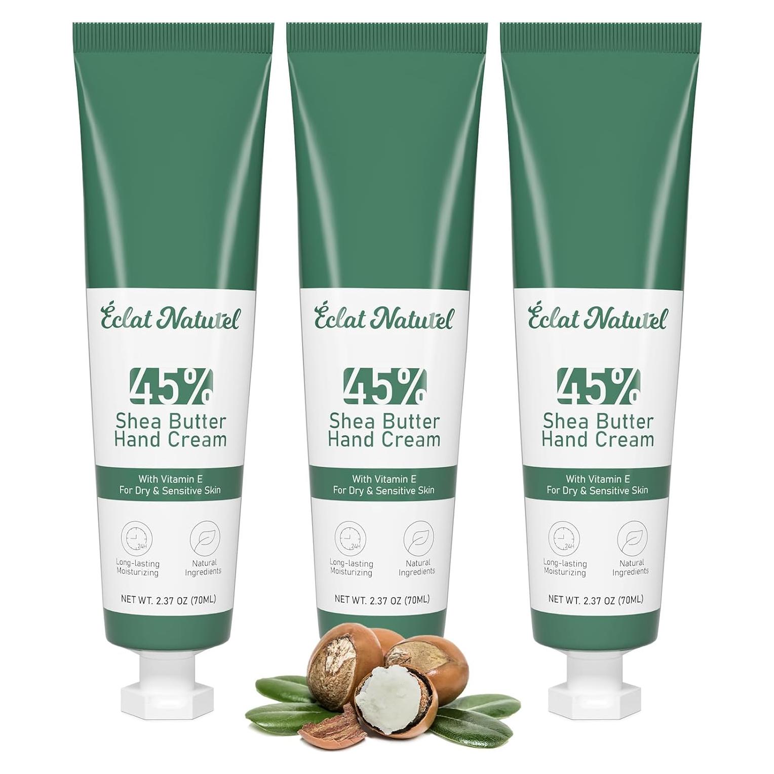Set de Crema Hidratante para Manos Clat Naturel 70.8 ml x3