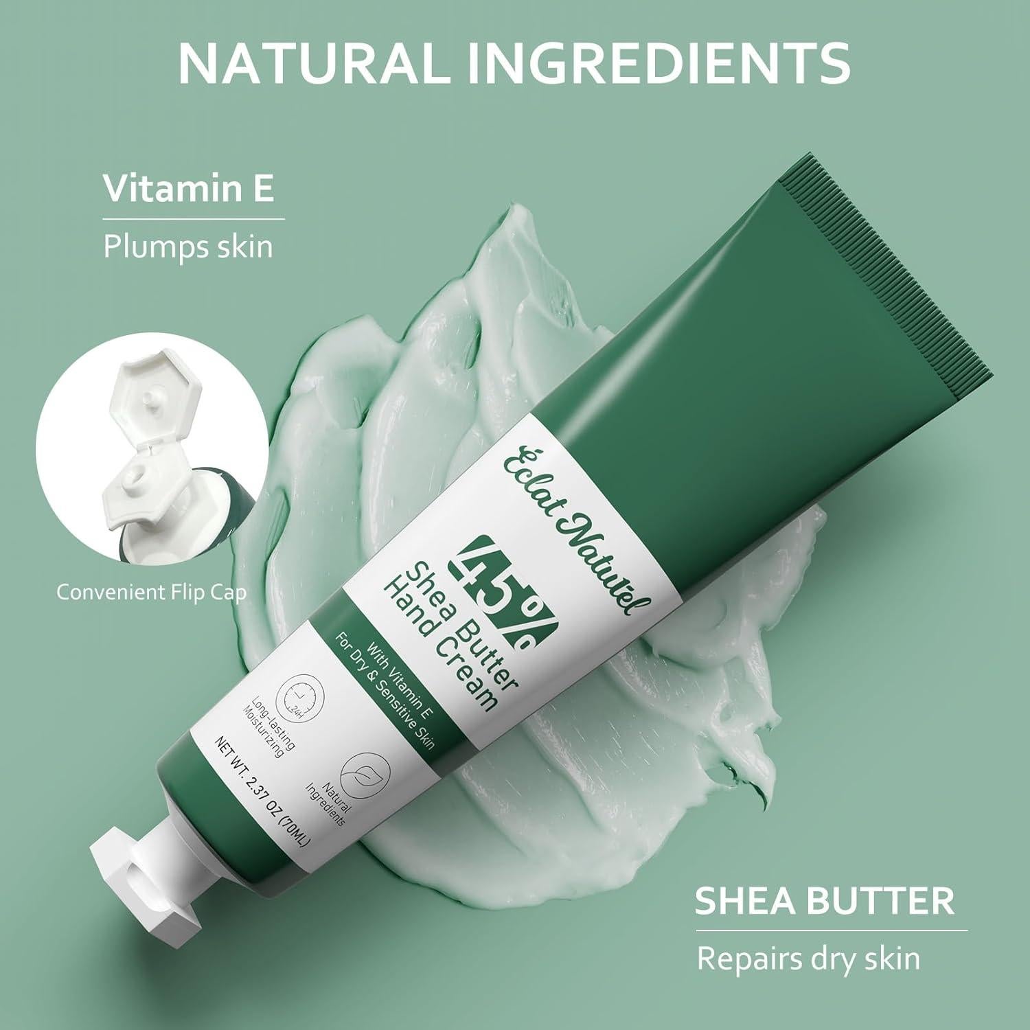 Set de Crema Hidratante para Manos Clat Naturel 70.8 ml x3