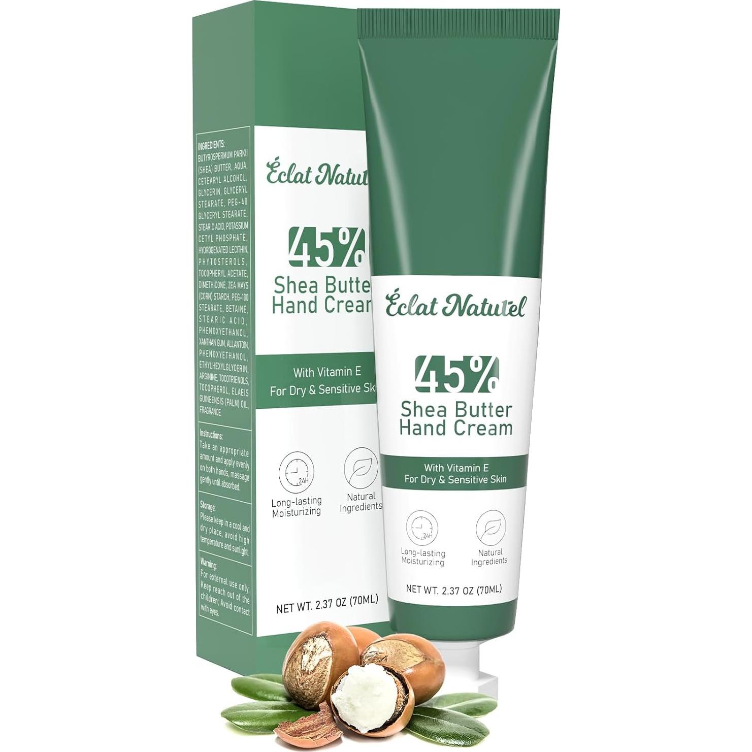 Set de Crema Hidratante para Manos Clat Naturel 70.8 ml x3