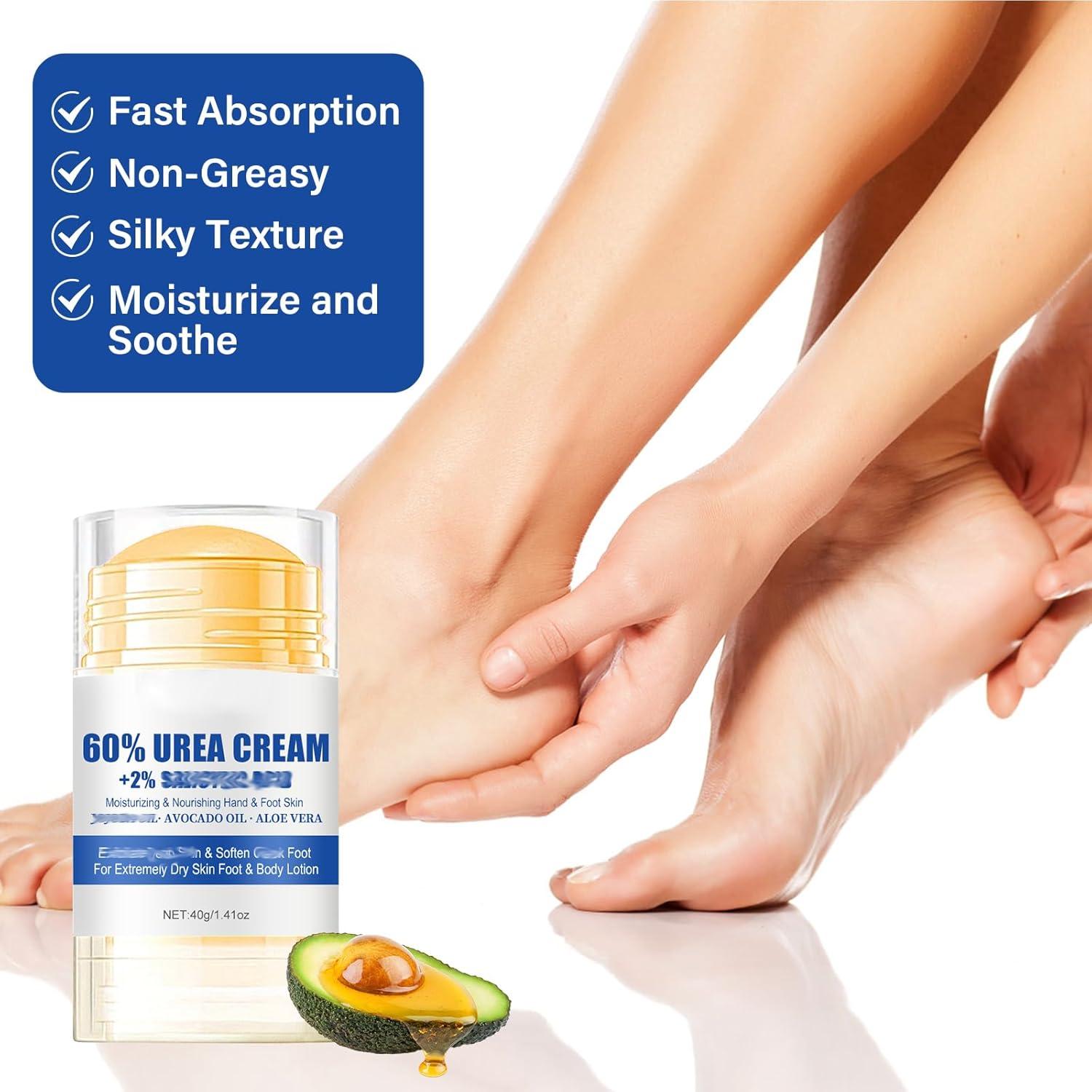 Crema Hidratante 60% Urea Holyarm para Pies y Manos Secas