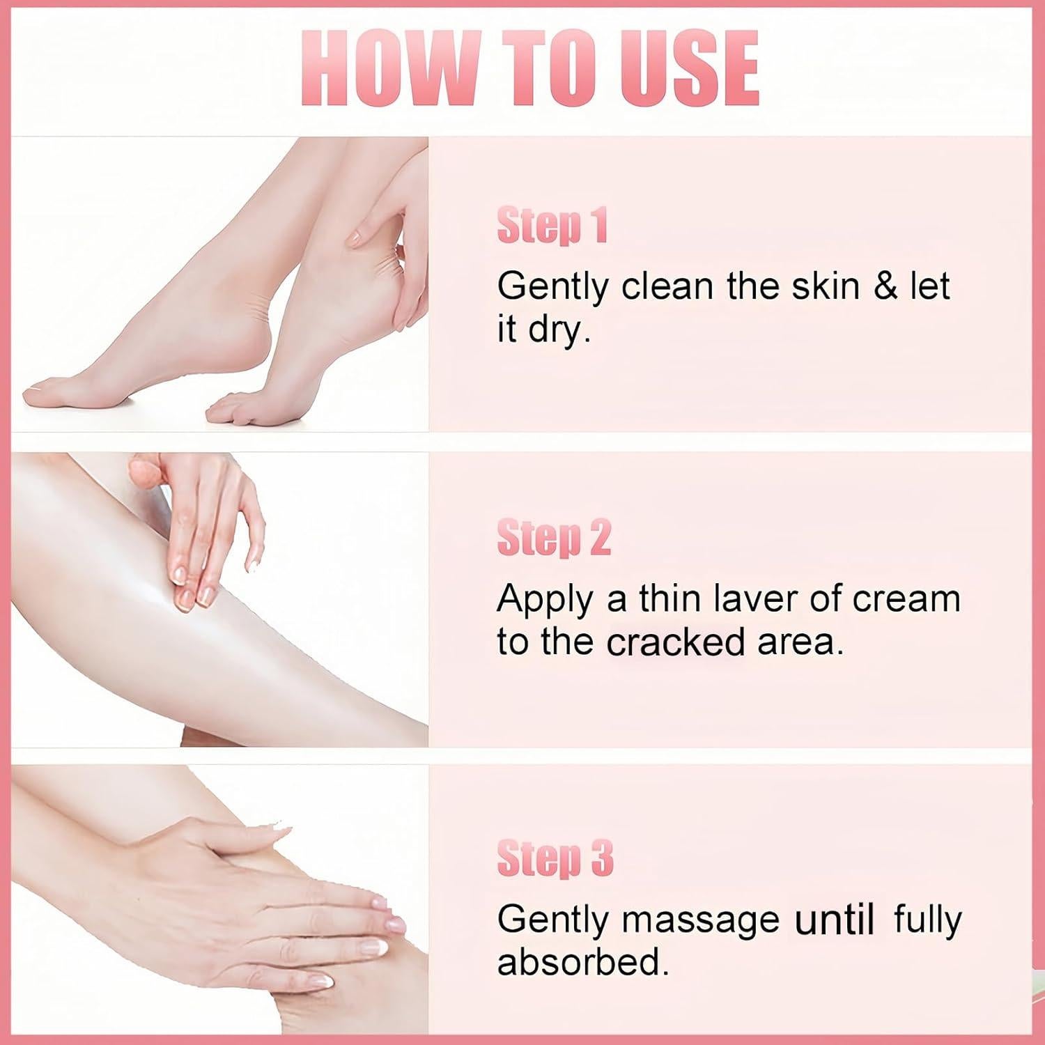 Bálsamo Hidratante para Pies y Manos KAHSOSE 2 Pcs 40g