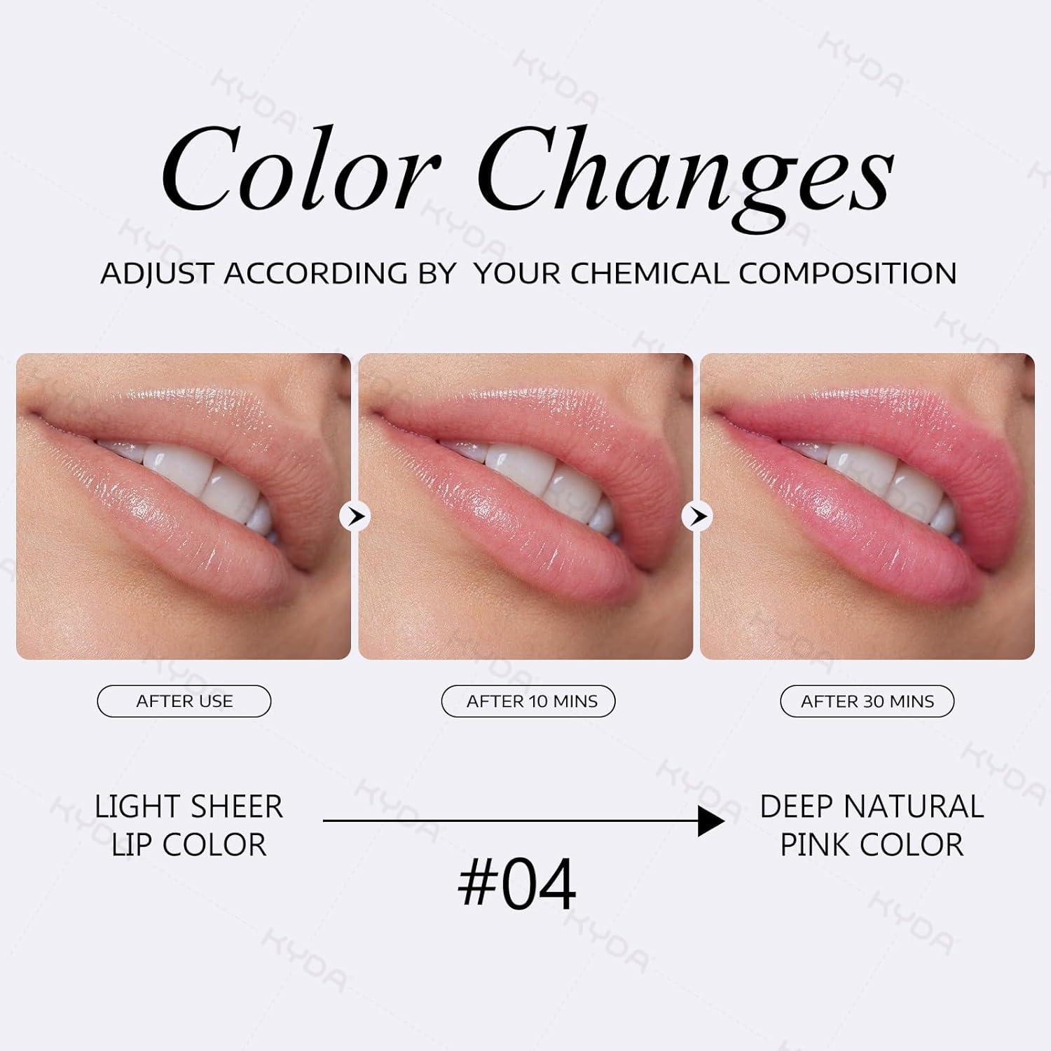Tinte de Labios y Mejillas KYDA Activado por PH 2.1g Blanco
