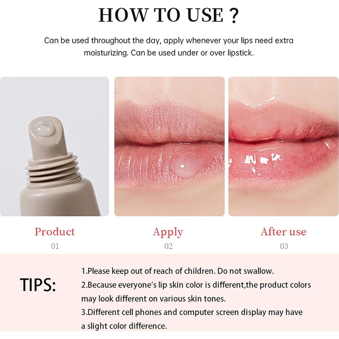 Set de 4 Bálsamos Labiales Hidratantes ARCHIDATE - Vainilla, Menta, Café, Pastel