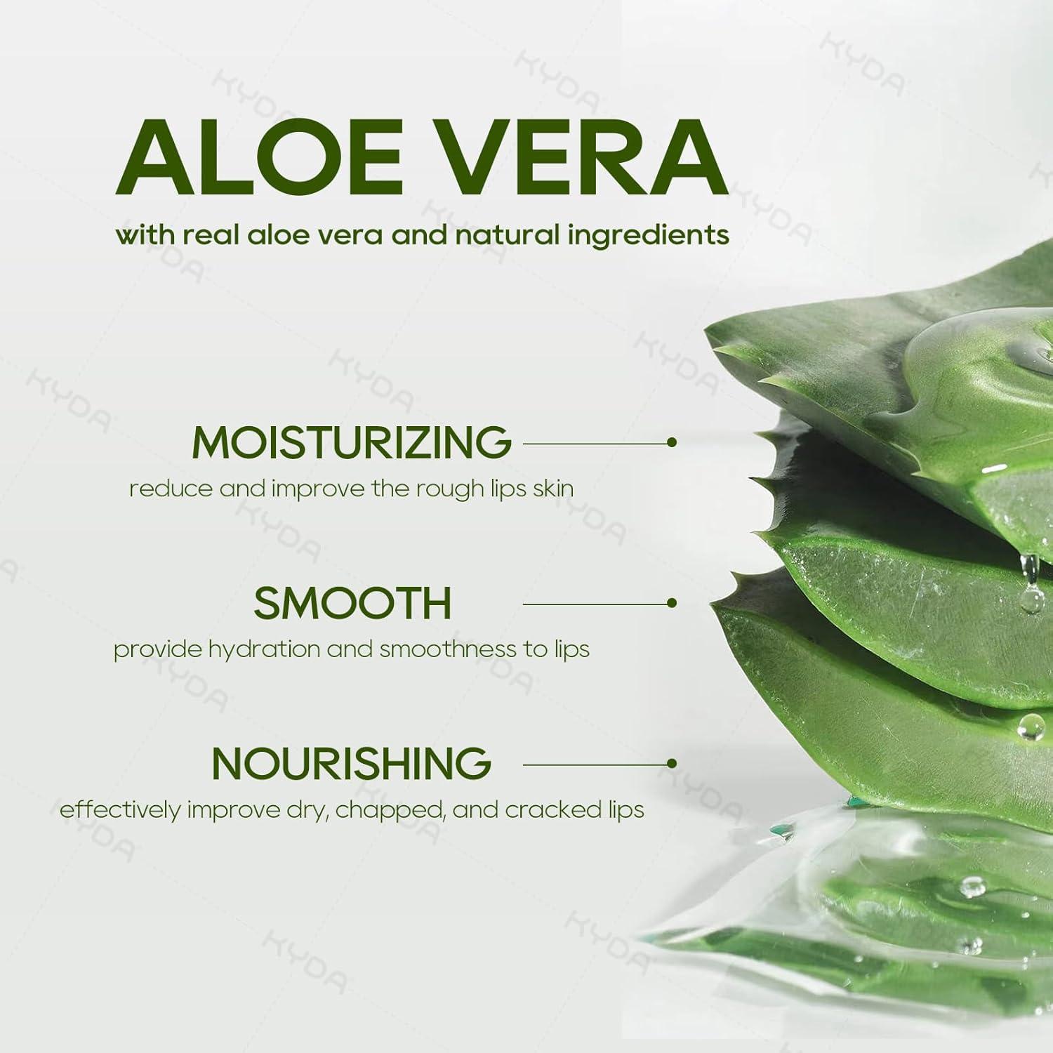 Bálsamo Labial Hidratante Ownest 5 Pcs Aloe Vera pH