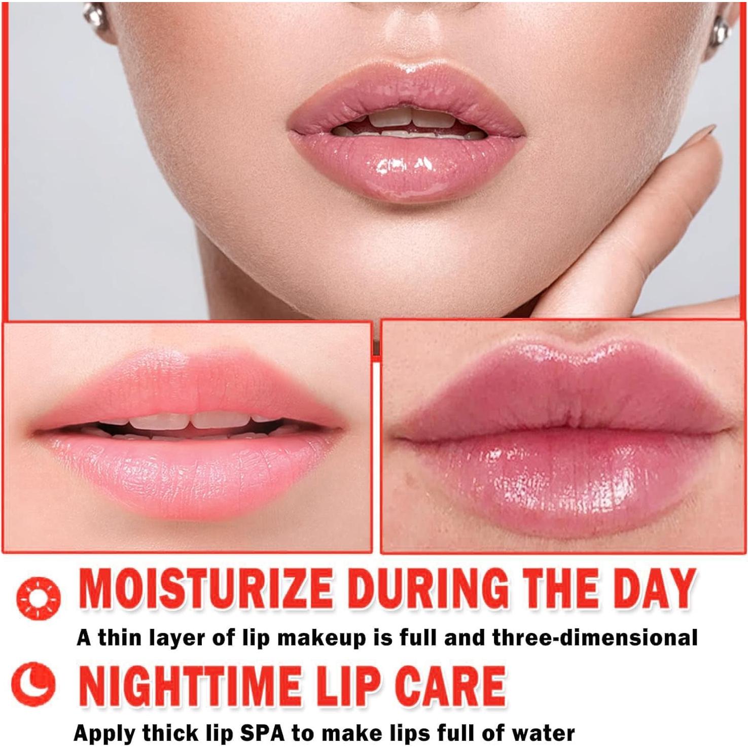 Bálsamo Labial Hidratante Eakroo 10 PCS Miel y Frutas