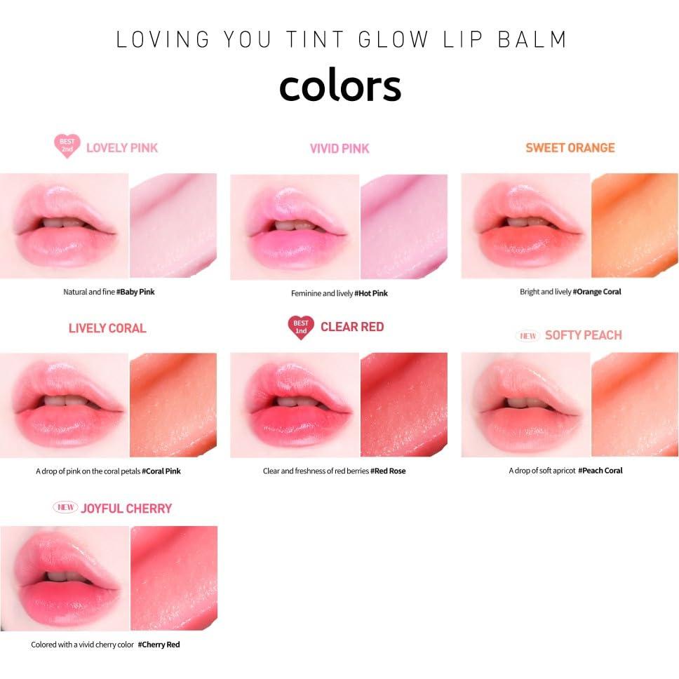 Bálsamo Labial Hidratante MQNY Loving You Glow 3.5g 7 Colores