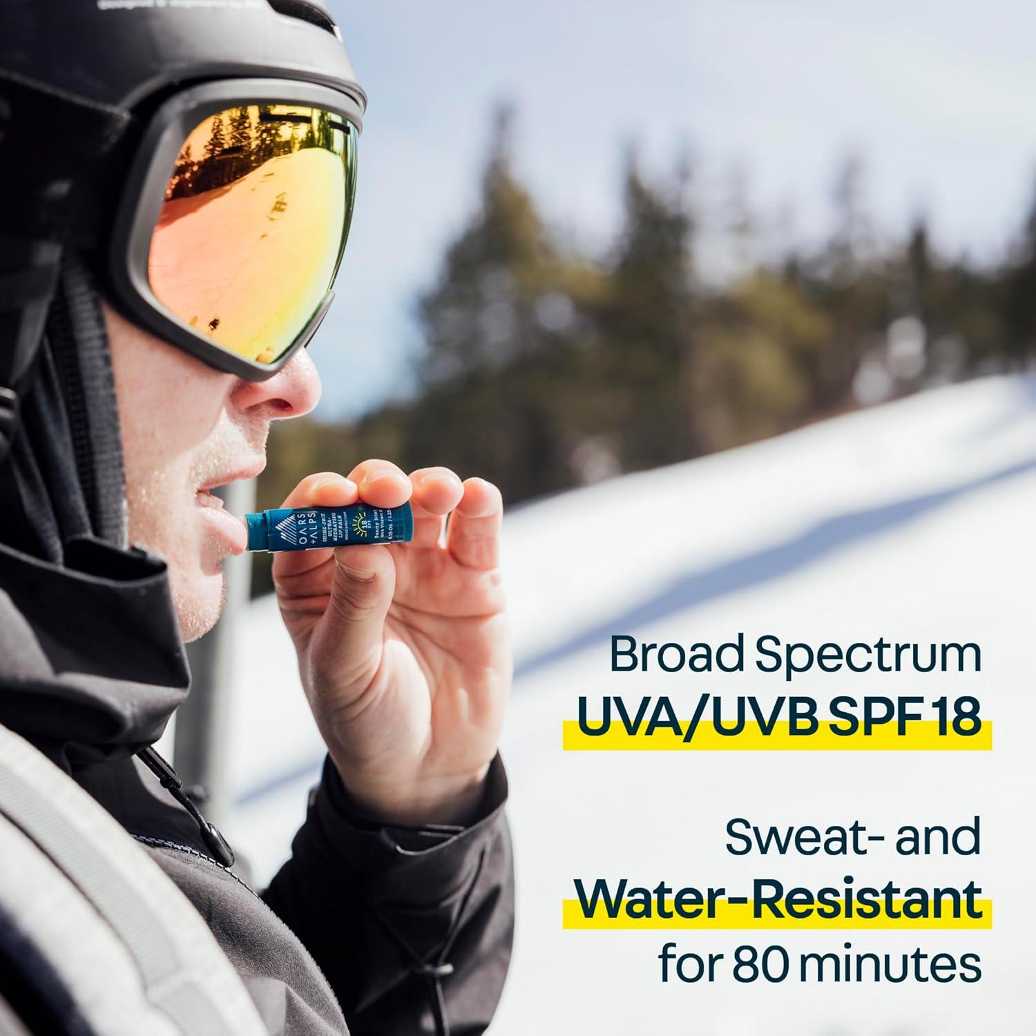 Bálsamo Labial Oars + Alps SPF 18 Hidratante Lima Tropical