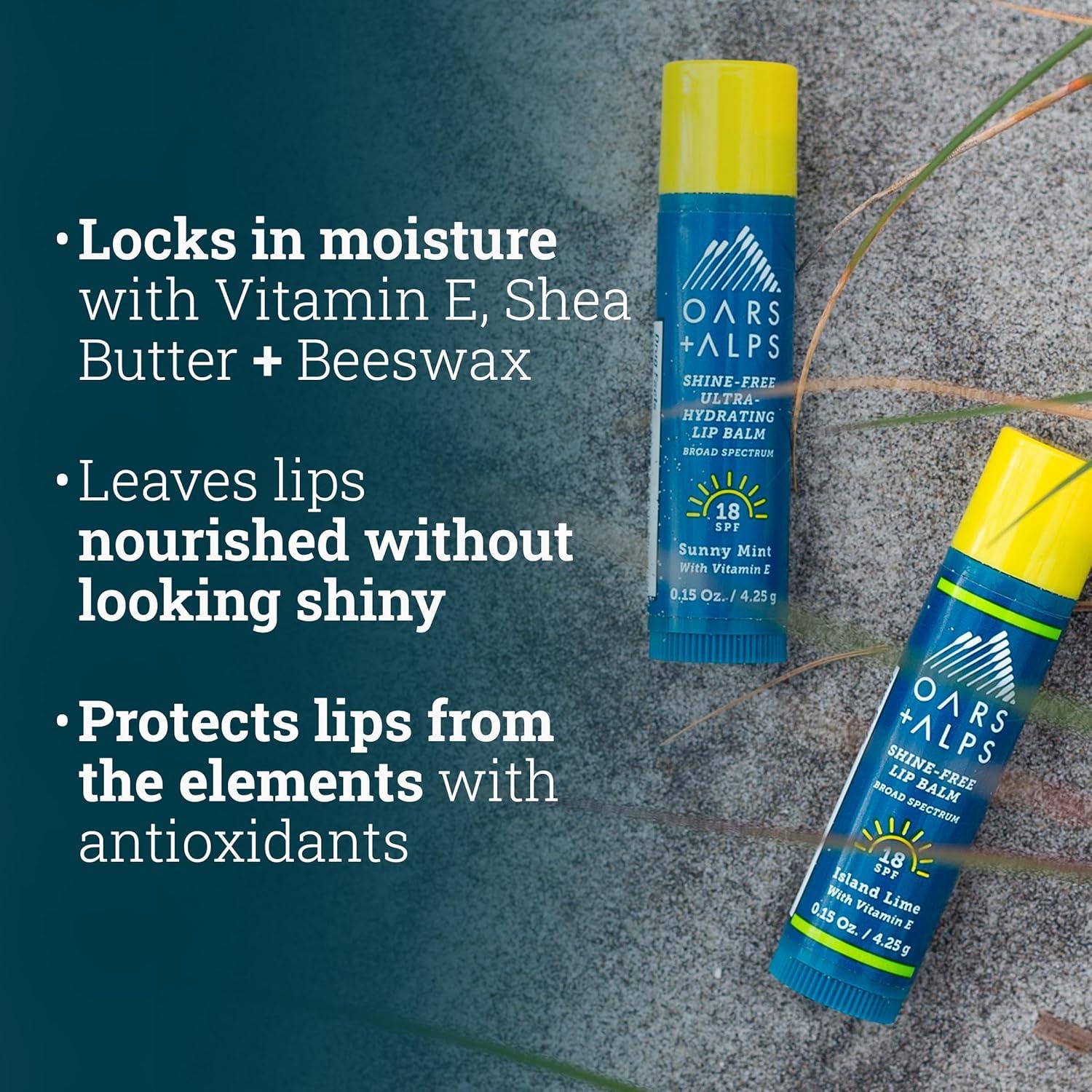 Bálsamo Labial Oars + Alps SPF 18 Hidratante Lima Tropical