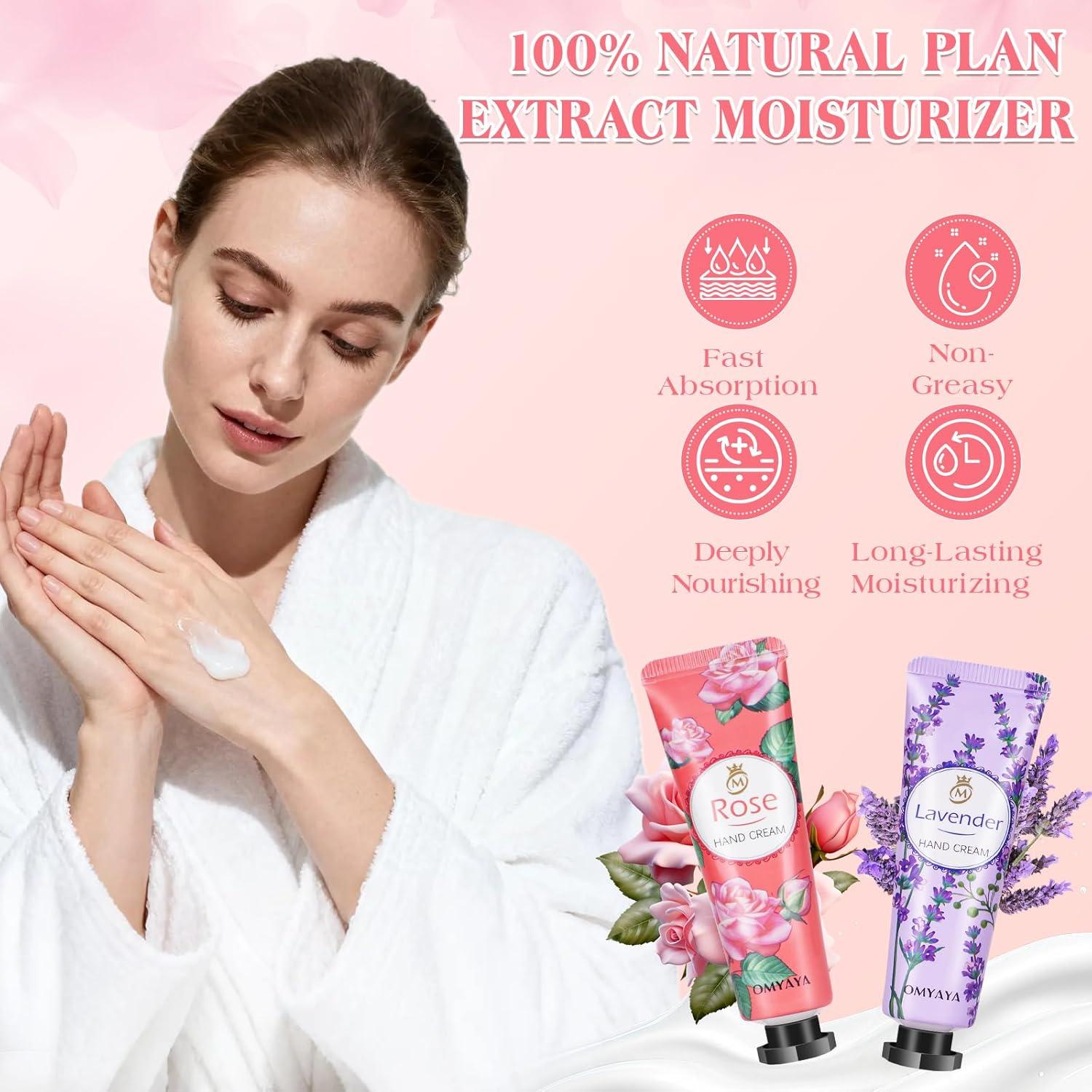 16 Paquete Regalo Balsamo Labial y Crema de Manos Aottom