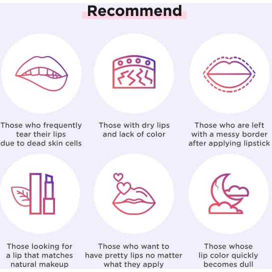 Bálsamo Labial Tinte Hidratante Dewycel Rojo Puro 4.5g