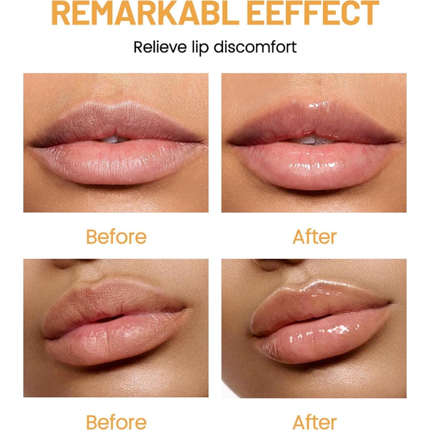 Set 6 Balsamos Labiales Naturales Charm Kiss - Hidratantes Frutales